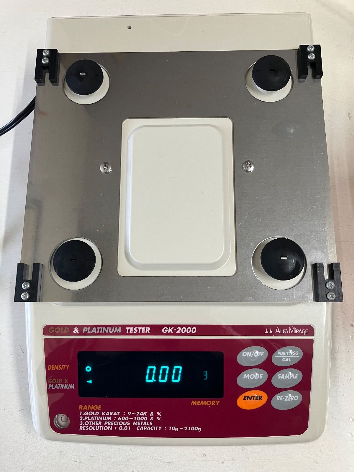 貴金属テスター 比重計 GK-2000 ALFA MIRAGE アルファミラージュ