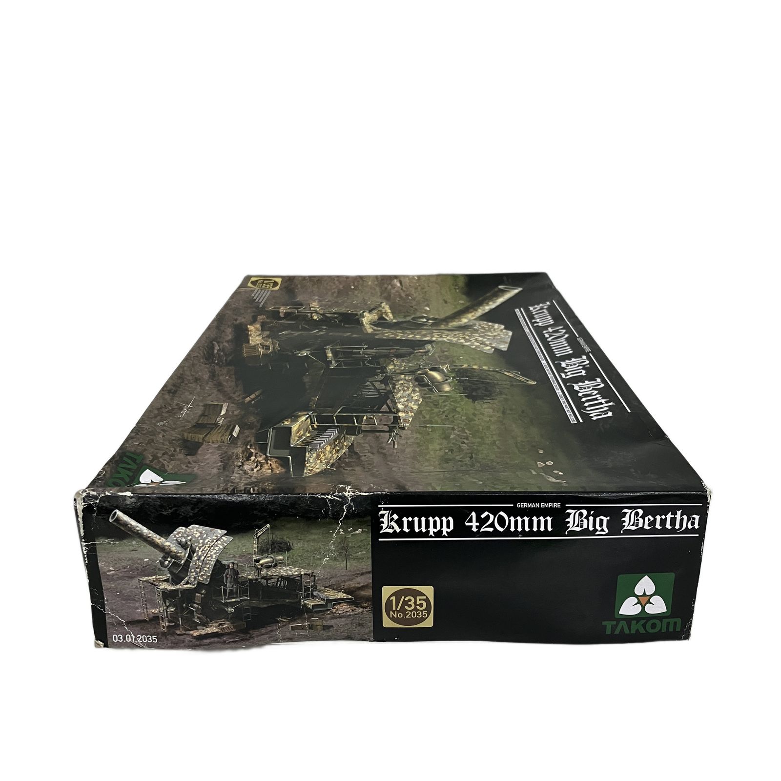 TAKOM No 2035 1 35スケール Krupp 420 mm Big Bertha 戦車 未組立