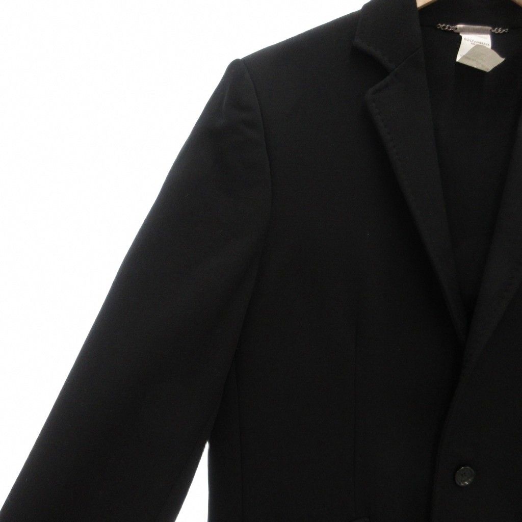 ドルチェ&ガッバーナ ドルガバ DOLCE&GABBANA 美品 チェスターコート