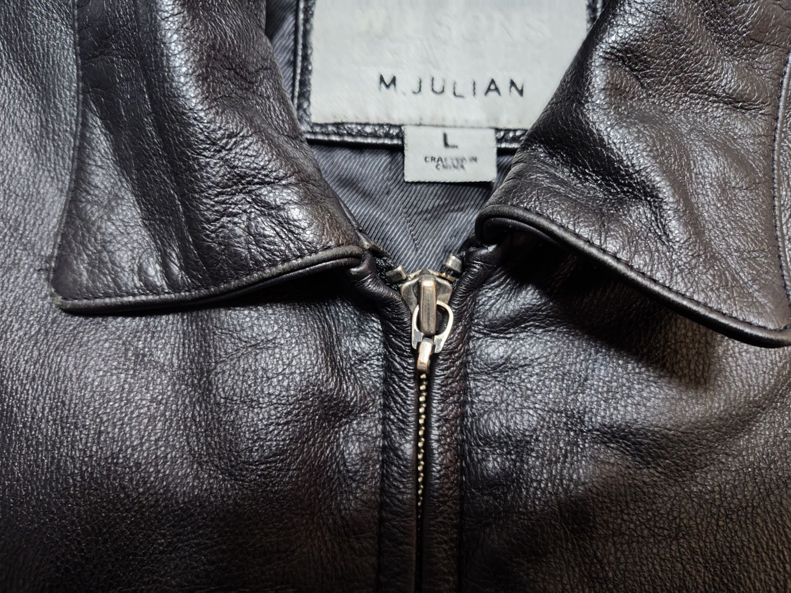 90s Wilsons Leather（ウィルソンズレザー）M.JULIAN ライニング付