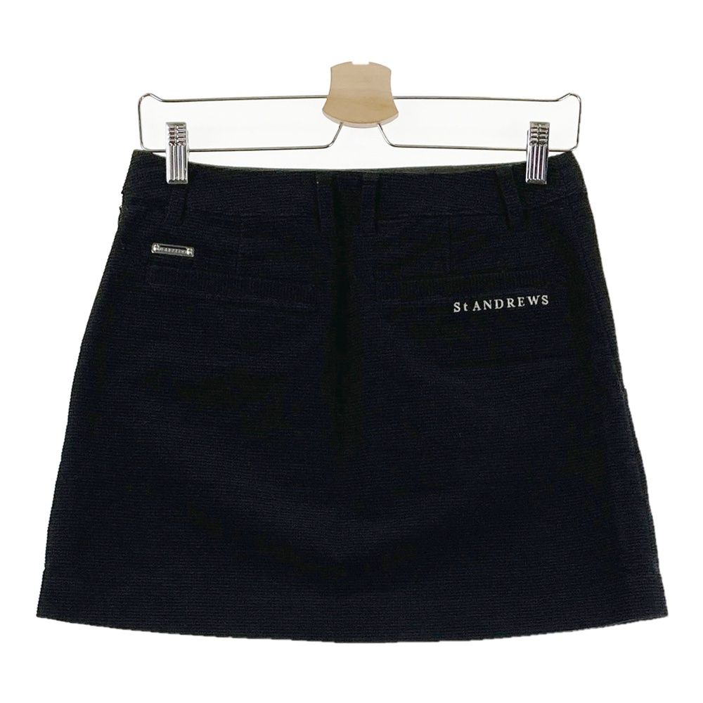 サイズ：M ST ANDREWS セントアンドリュース スカート ブラック系