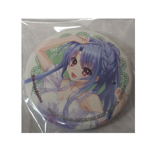 Summer Pockets REFLECTION BLUE ガラガラくじ 缶バッジ 空門蒼 単品