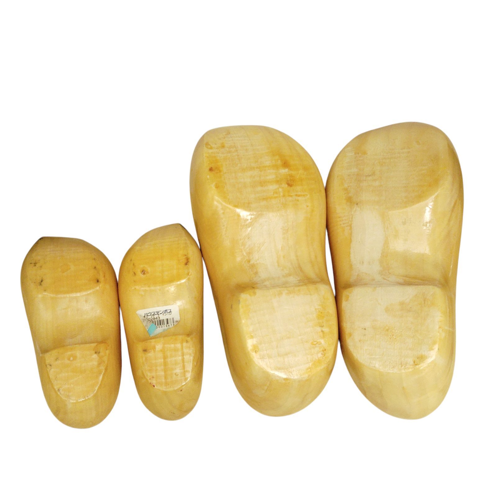 X12053 オランダ木靴 二足セット オランダ 民芸品 お土産品 材質木