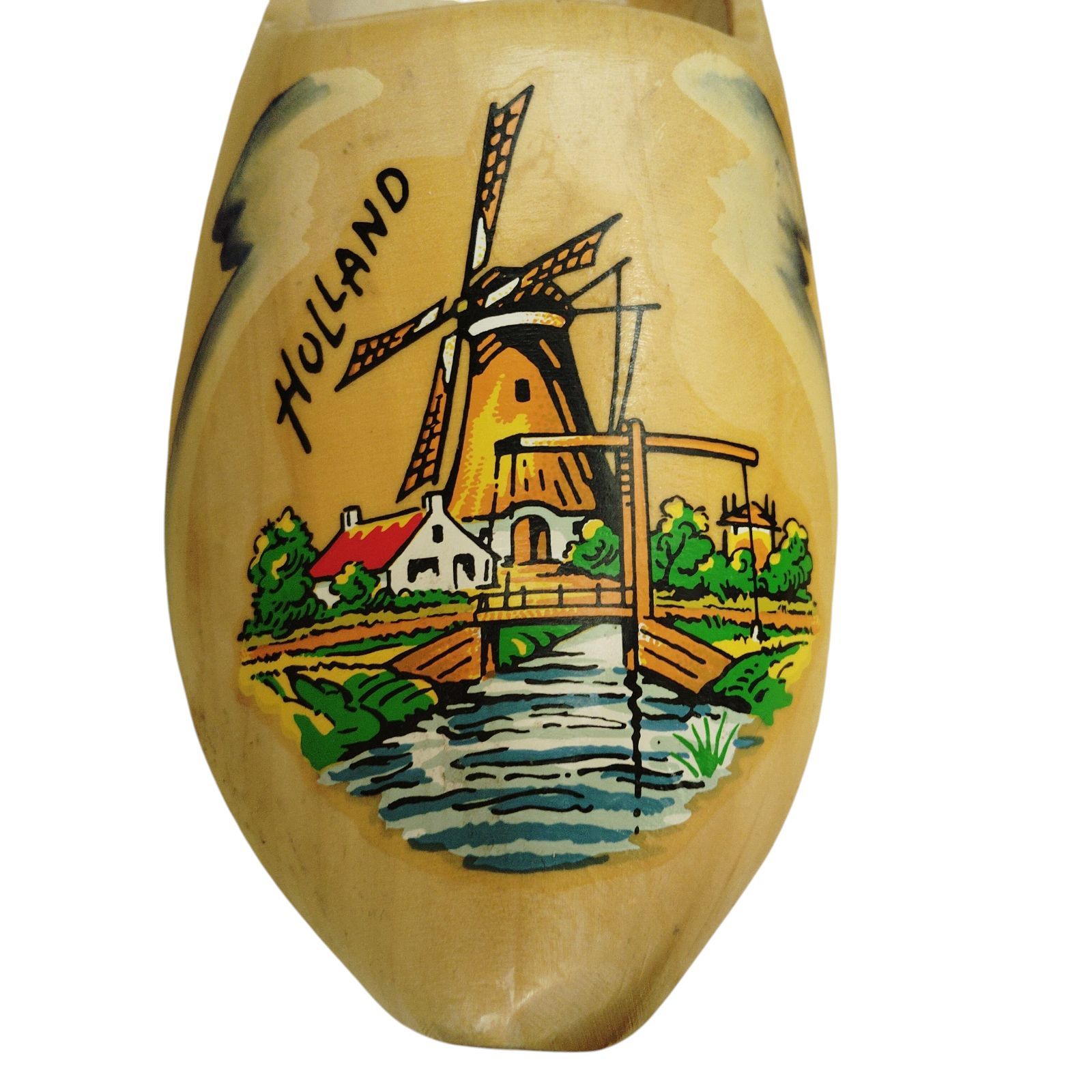 X12053 オランダ木靴 二足セット オランダ 民芸品 お土産品 材質木