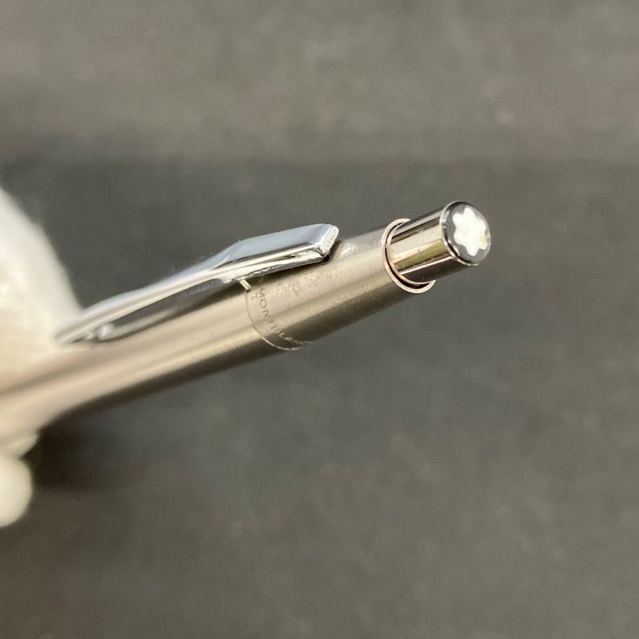 MONTBLANC モンブラン ボールペン ノック式 シルバー 5328 - メルカリ