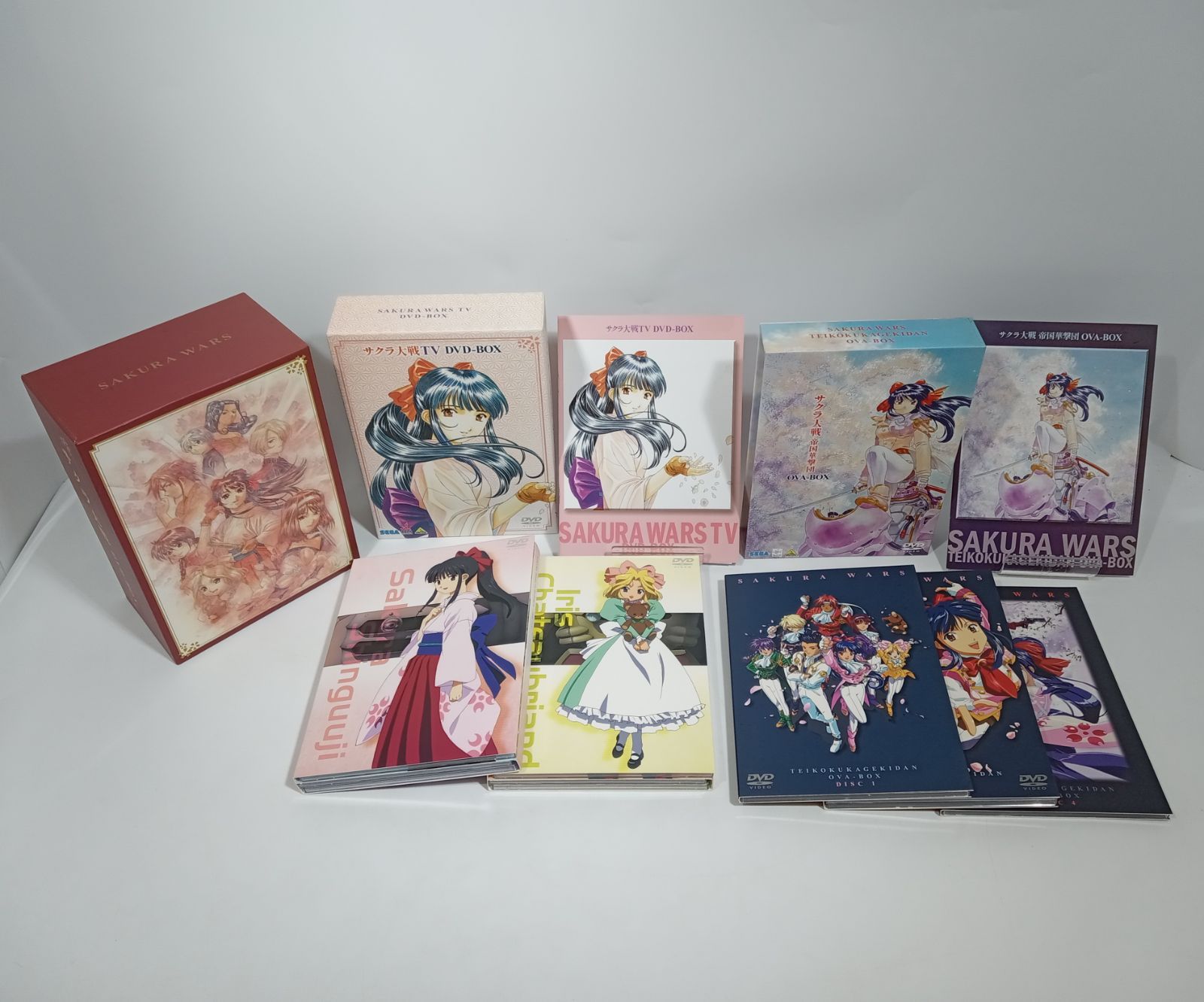 アニメDVD サクラ大戦 TV DVD BOX +OVA サクラ大戦 帝国華撃団 OVA-BOX