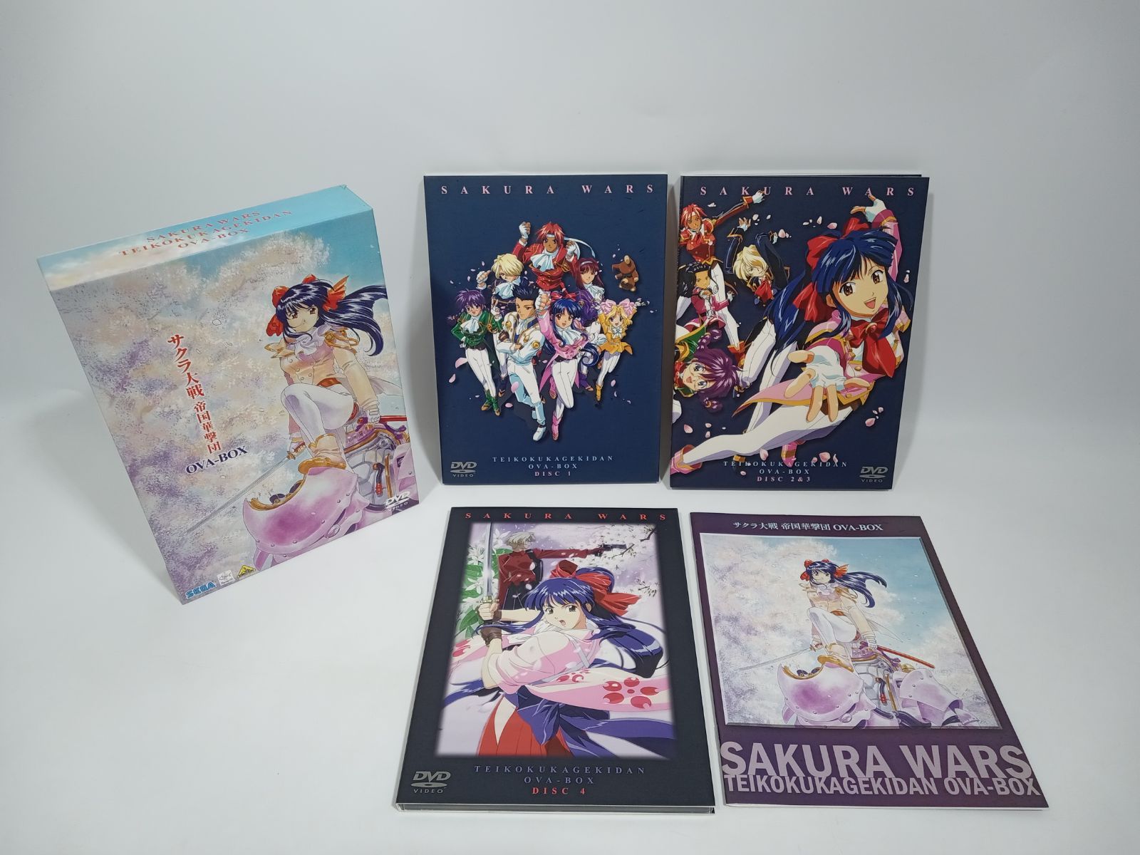 アニメDVD サクラ大戦 TV DVD BOX +OVA サクラ大戦 帝国華撃団 OVA-BOX