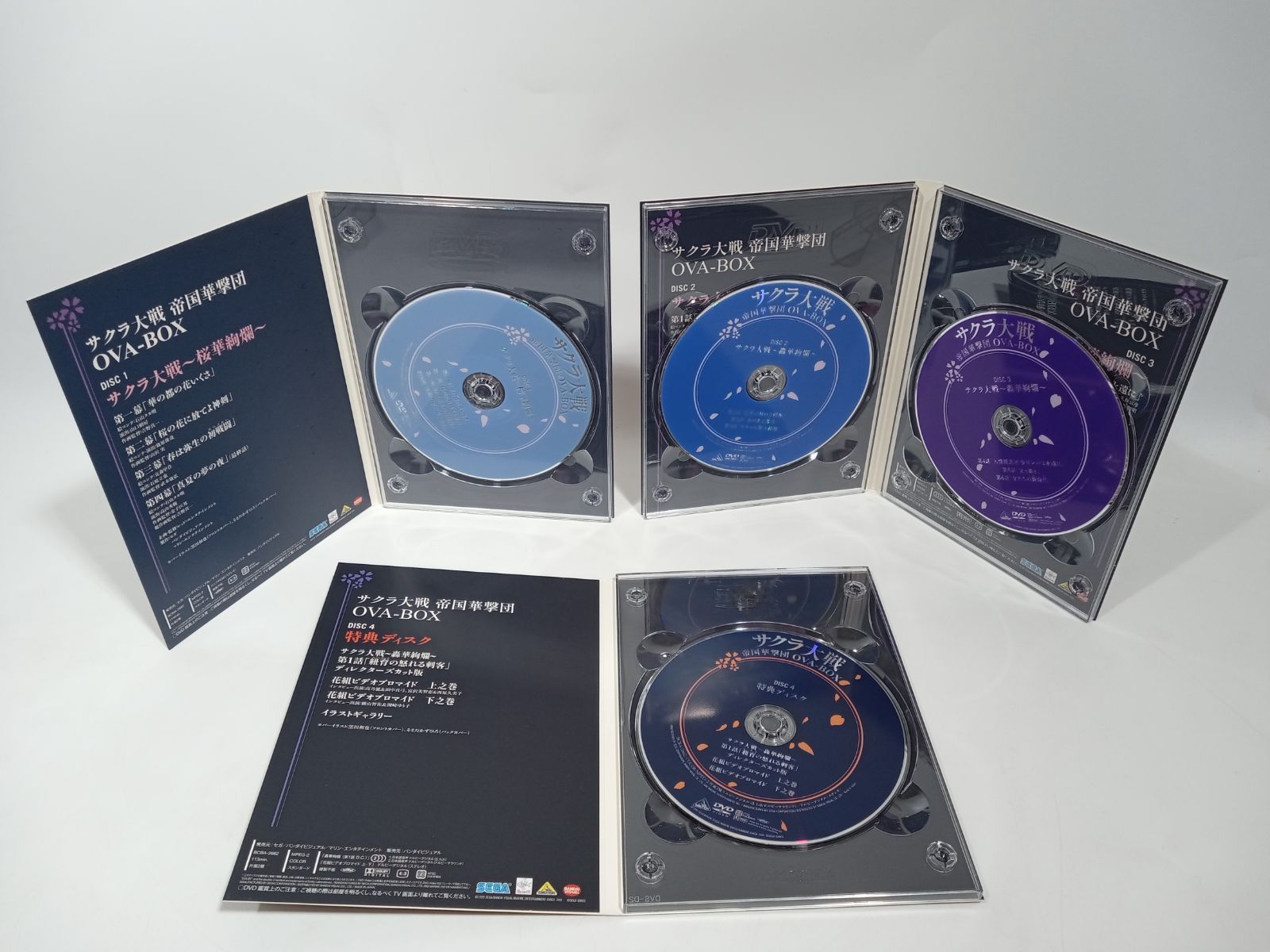 アニメDVD サクラ大戦 TV DVD BOX +OVA サクラ大戦 帝国華撃団 OVA-BOX