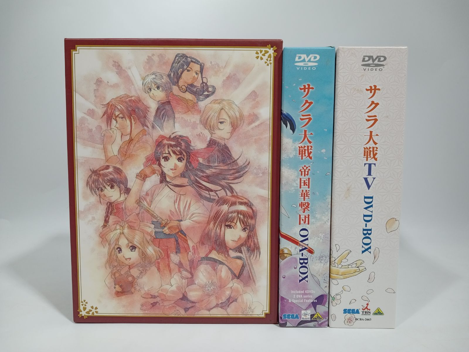 アニメDVD サクラ大戦 TV DVD BOX +OVA サクラ大戦 帝国華撃団 OVA-BOX