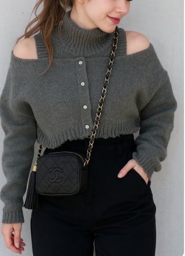 超美品】 シャネル マトラッセ フリンジ チェーンショルダー #179