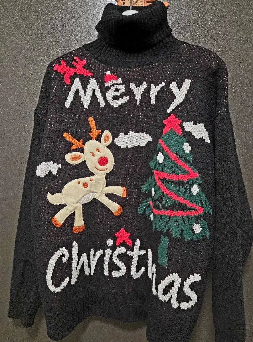 クリスマス トナカイ ツリー ニット セーター - メルカリ