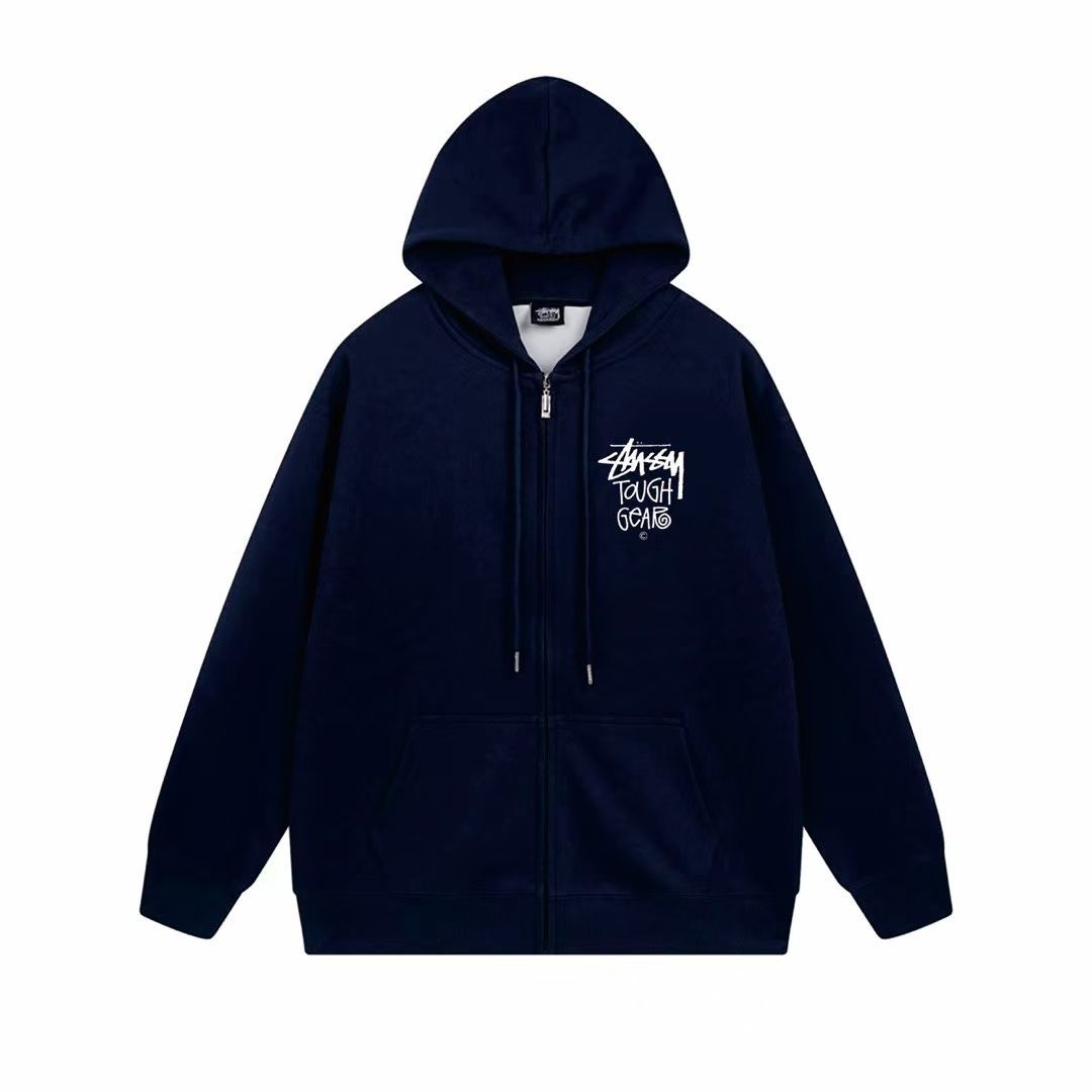新品未使用】2025新作Stussy ステューシー ジップパーカー 男女兼用