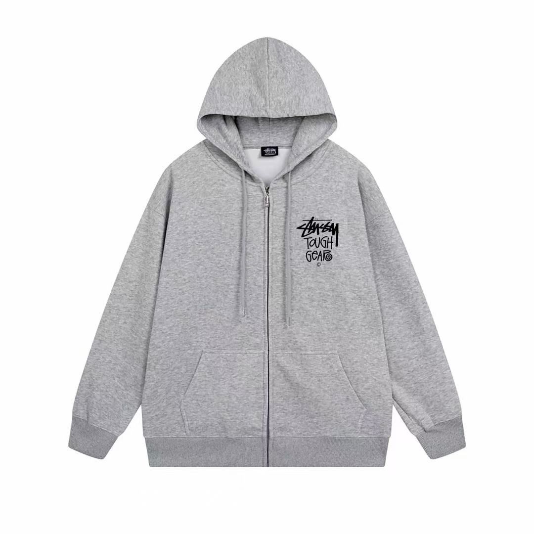 新品未使用】2025新作Stussy ステューシー ジップパーカー 男女兼用