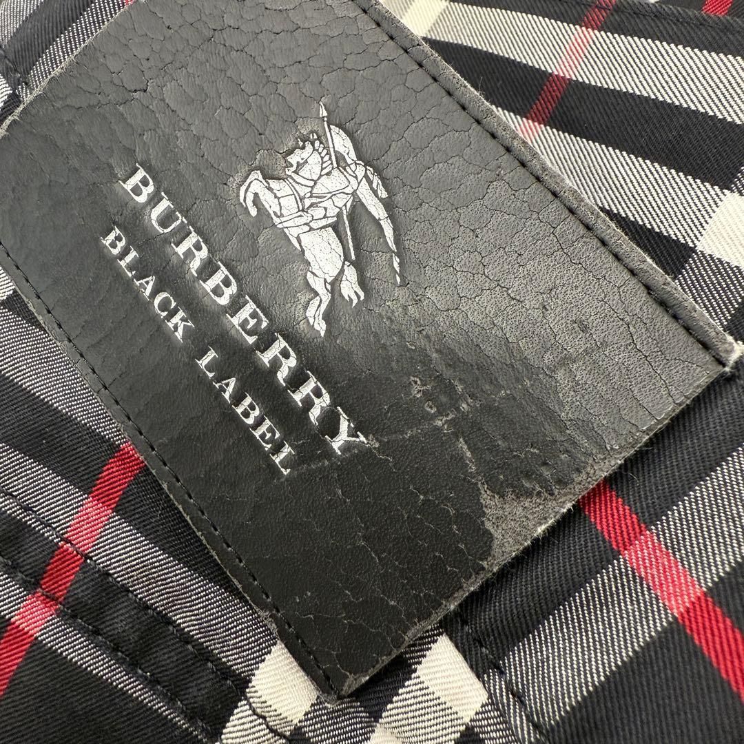 BURBERRY バーバリーBLACK LABEL パンツ チノパン チェック柄 - メルカリ