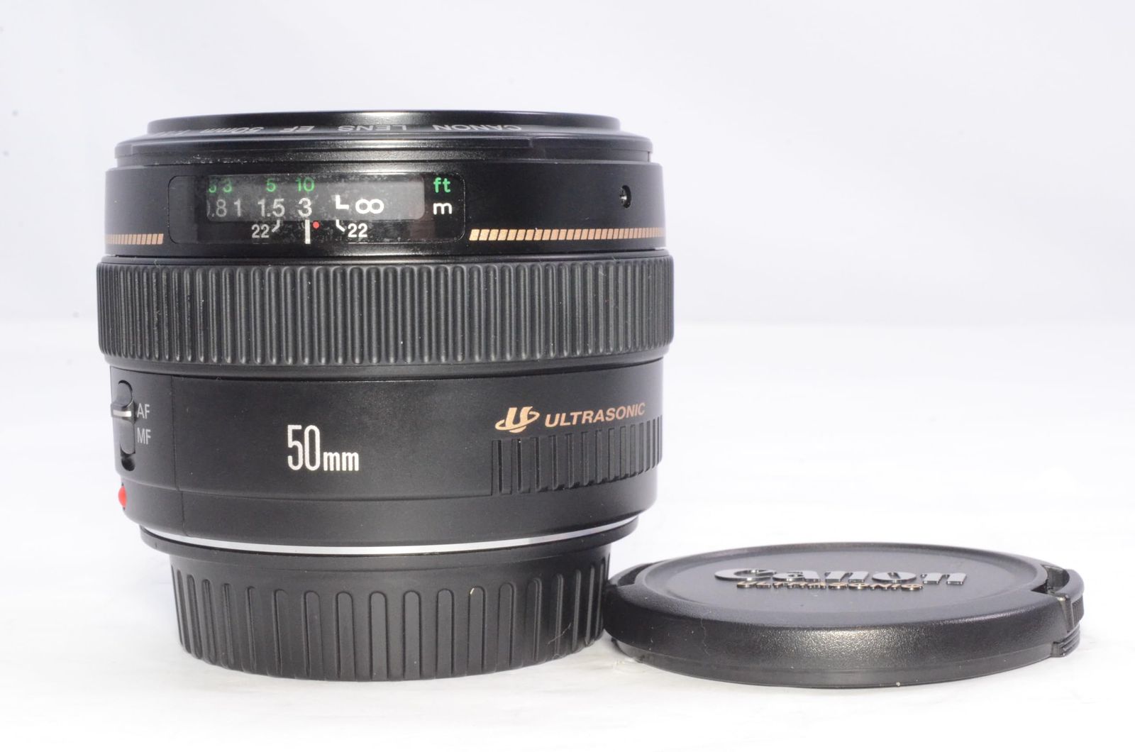 レンズポーチ、フィルターつき実用品】Canon キャノン EF50mm F1.4 USM