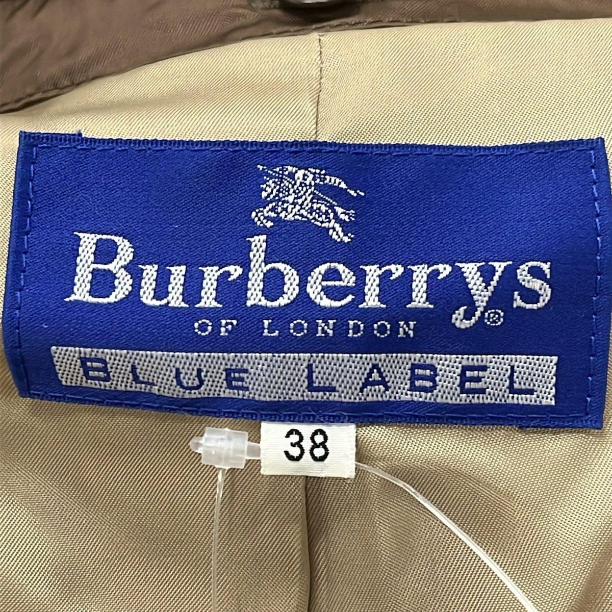 バーバリーブルーレーベル　羊皮コート38 ラム バーバリーブルーレーベル 羊皮コート38 ラム バーバリーブルー