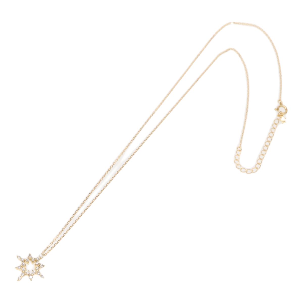 STAR JEWELRY スタージュエリー K18YG 18金イエローゴールド ダイヤ