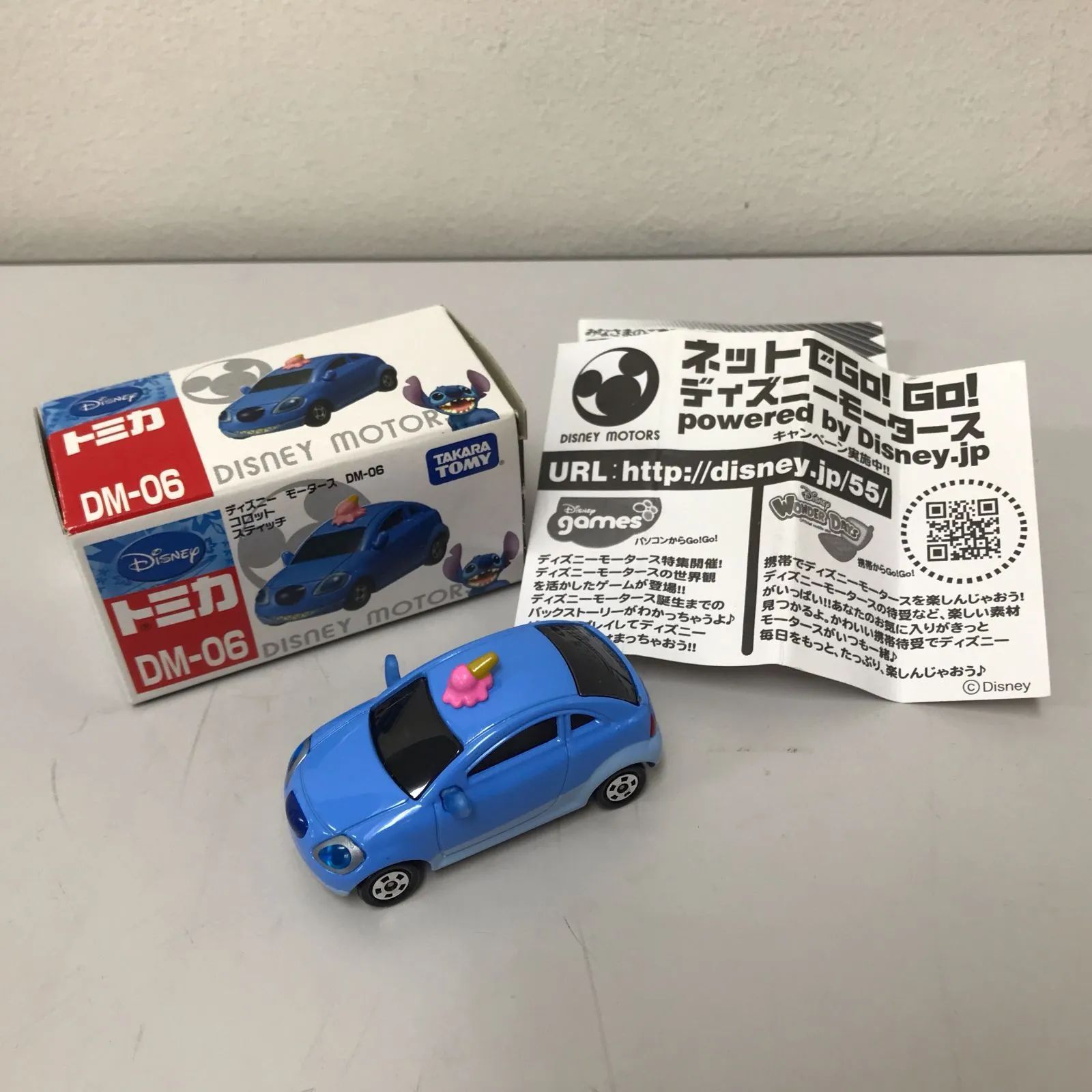〇トミカ ミニカー ディズニー モータース DM-06 コロット スティッチ
