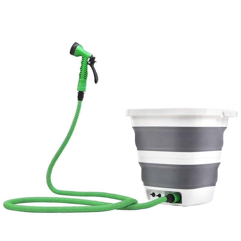 日本企業商品 DOT MAKE ハンディウォッシャー コードレス USB充電式 フォームガン 水道接続不要 防災 簡易シャワー コンパクト収納 軽量 高圧洗浄機 洗車|ガーデニング|墓石掃除|自転車 お湯も対応 1