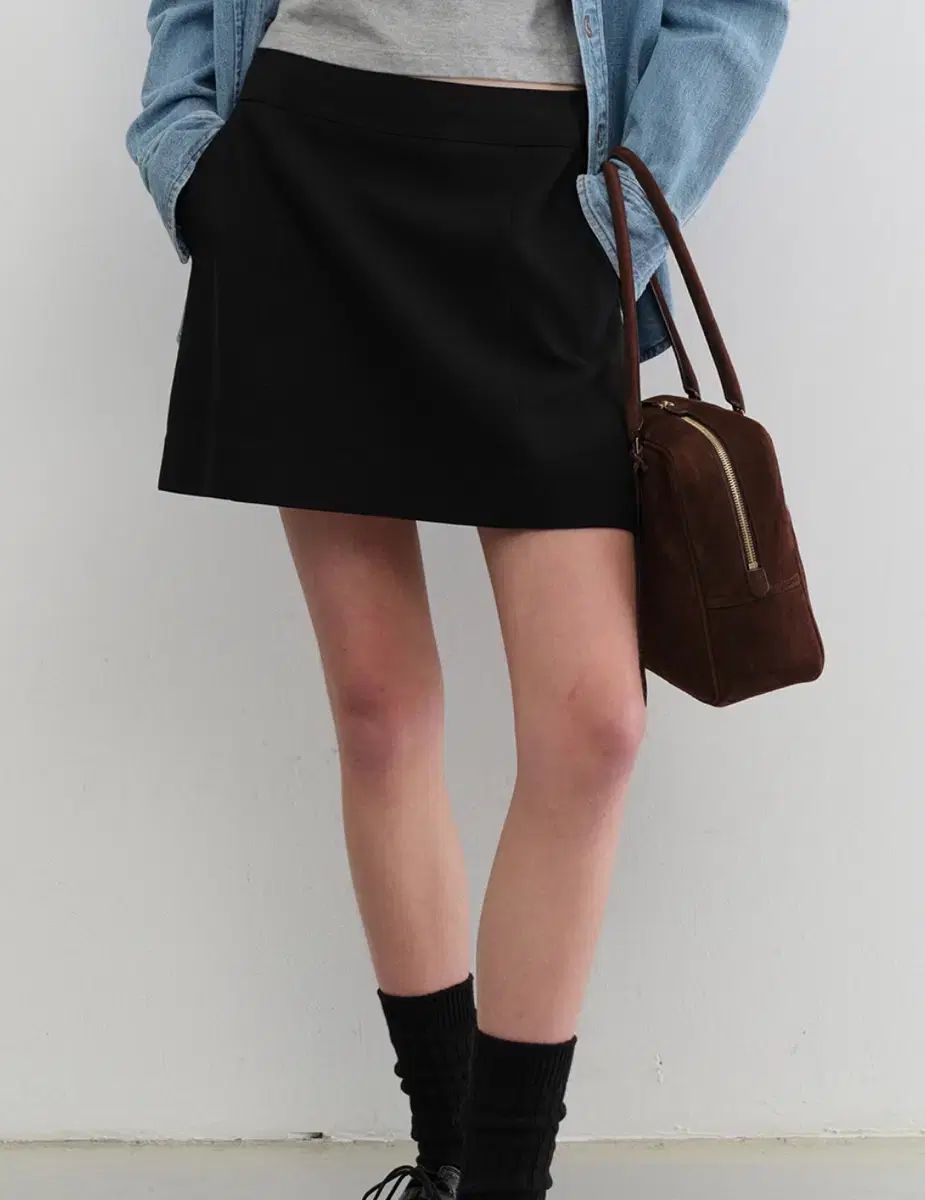 Dunst MINI SKIRT BLACK sサイズ