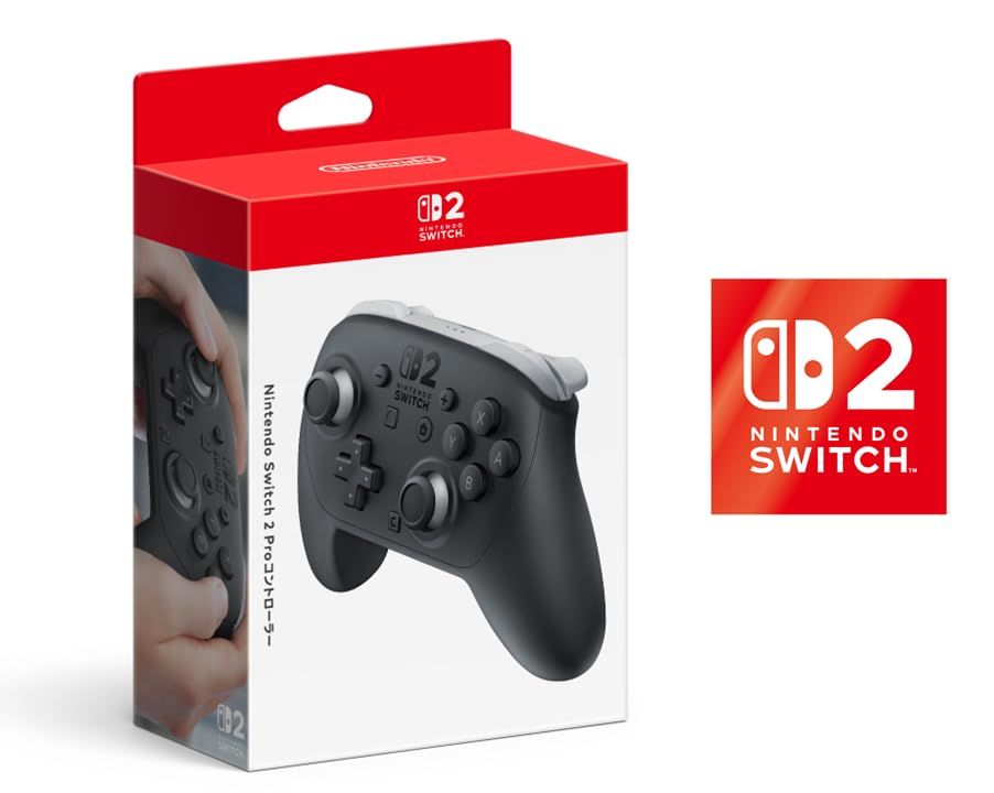 任天堂 Nintendo Switch 2 Proコントローラー .co.jp 特典 ロゴデザインステッカー 同梱 あり