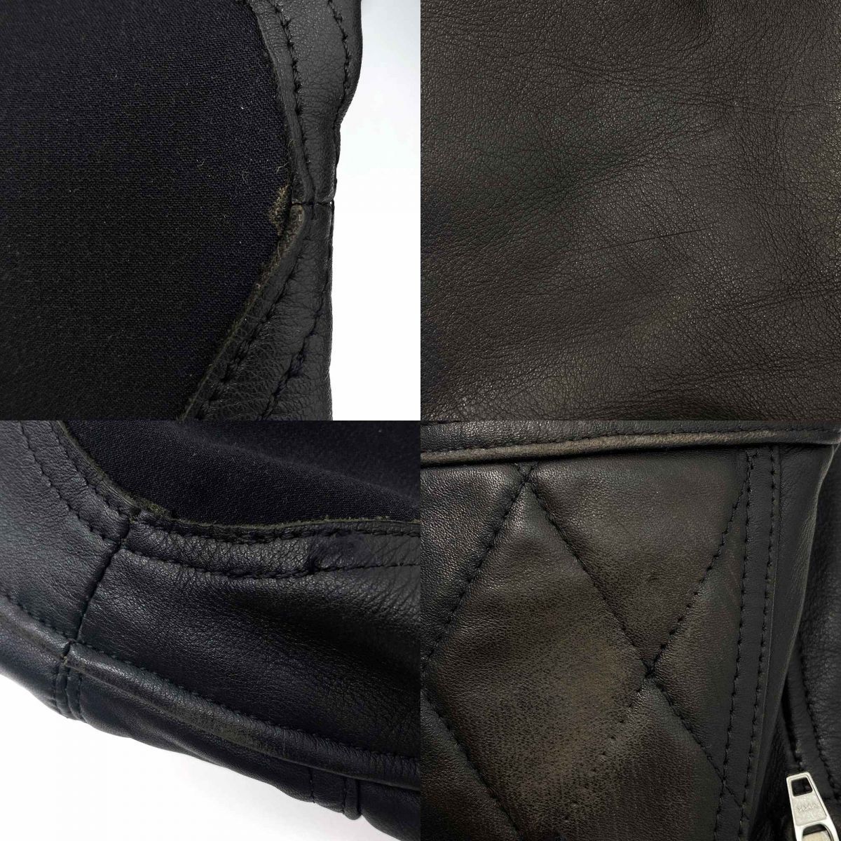 SIMPSON シンプソン 牛革 バイカー レザーパンツ Mサイズ ※中古 - メルカリ