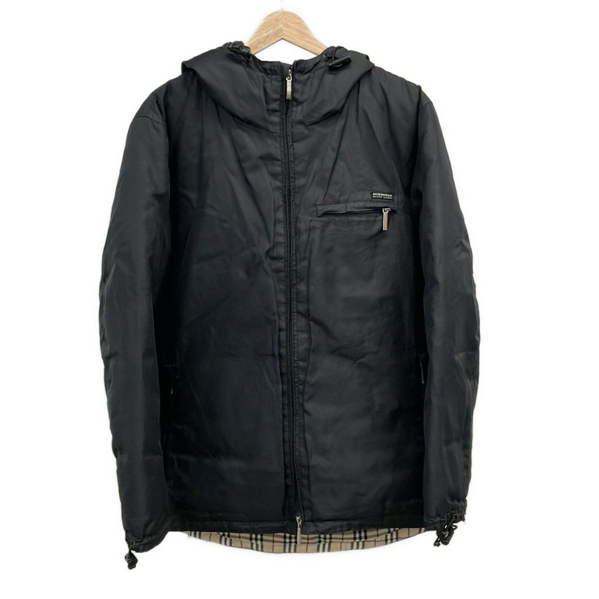 BURBERRY BLACK LABEL ダウンジャケット M ブラック 【公式通販】