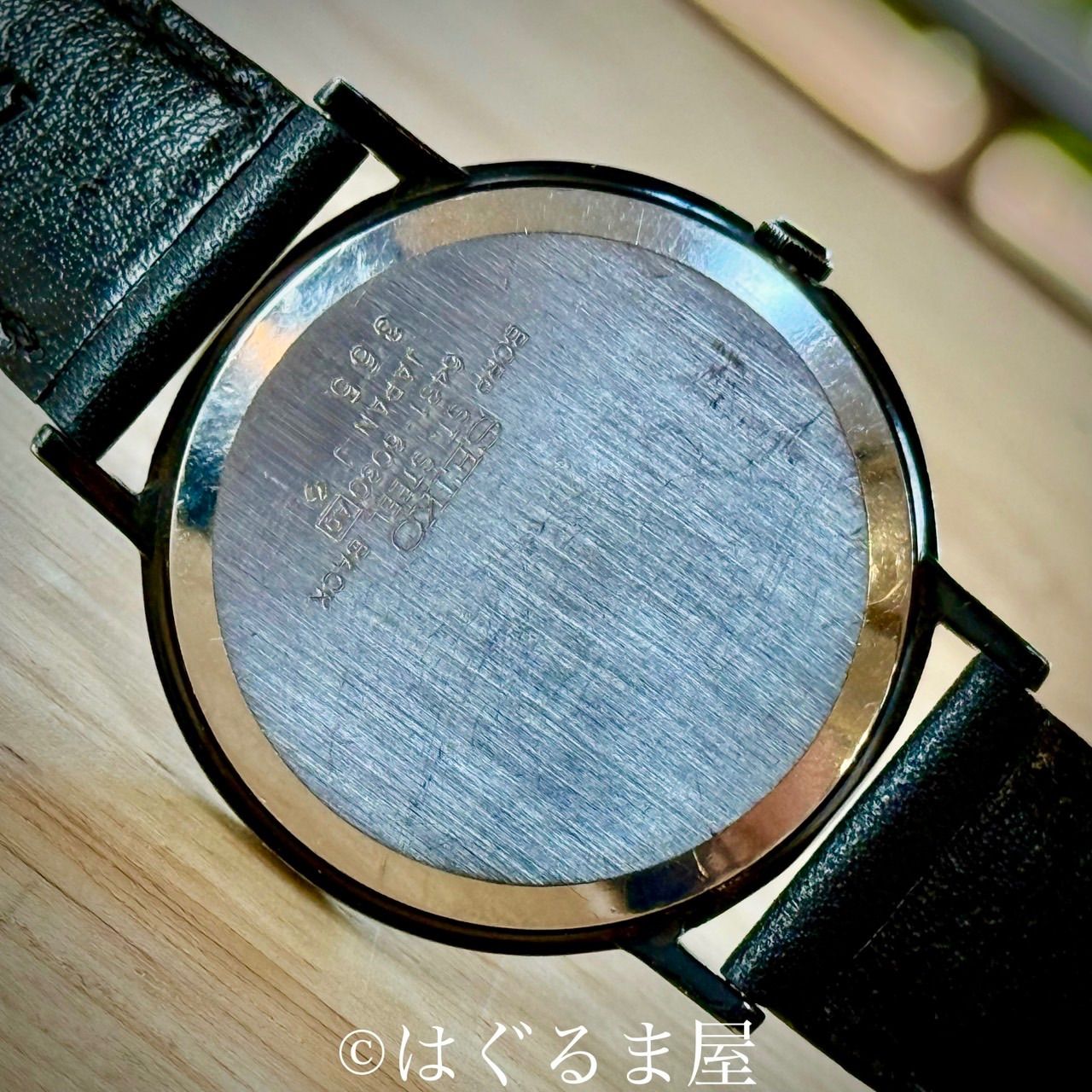 アイスコーヒー大好き　SEIKO シャリオ　ジョブズ装着モデル　当時物 アイスコーヒー大好き様専用 SEIKO シャリオ ジョブズ装着モデル 当時