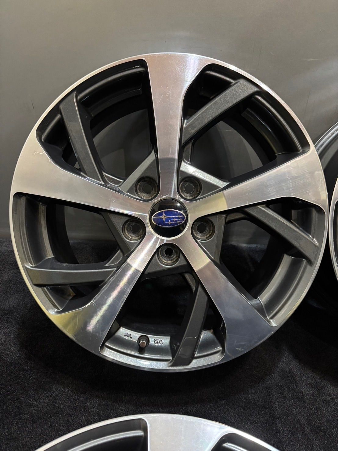 スバル SKフォレスター OP 17インチ 7 J 48 114 3 5 H アルミホイール 4本 1 L 62