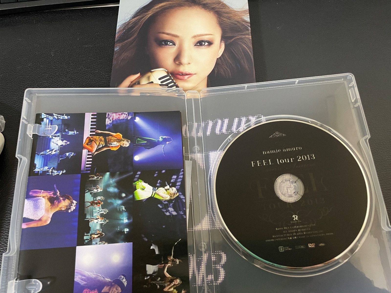 川/a09【DVD】【CD】【リーフレット付き】【2DISC】namie amuro FEEL