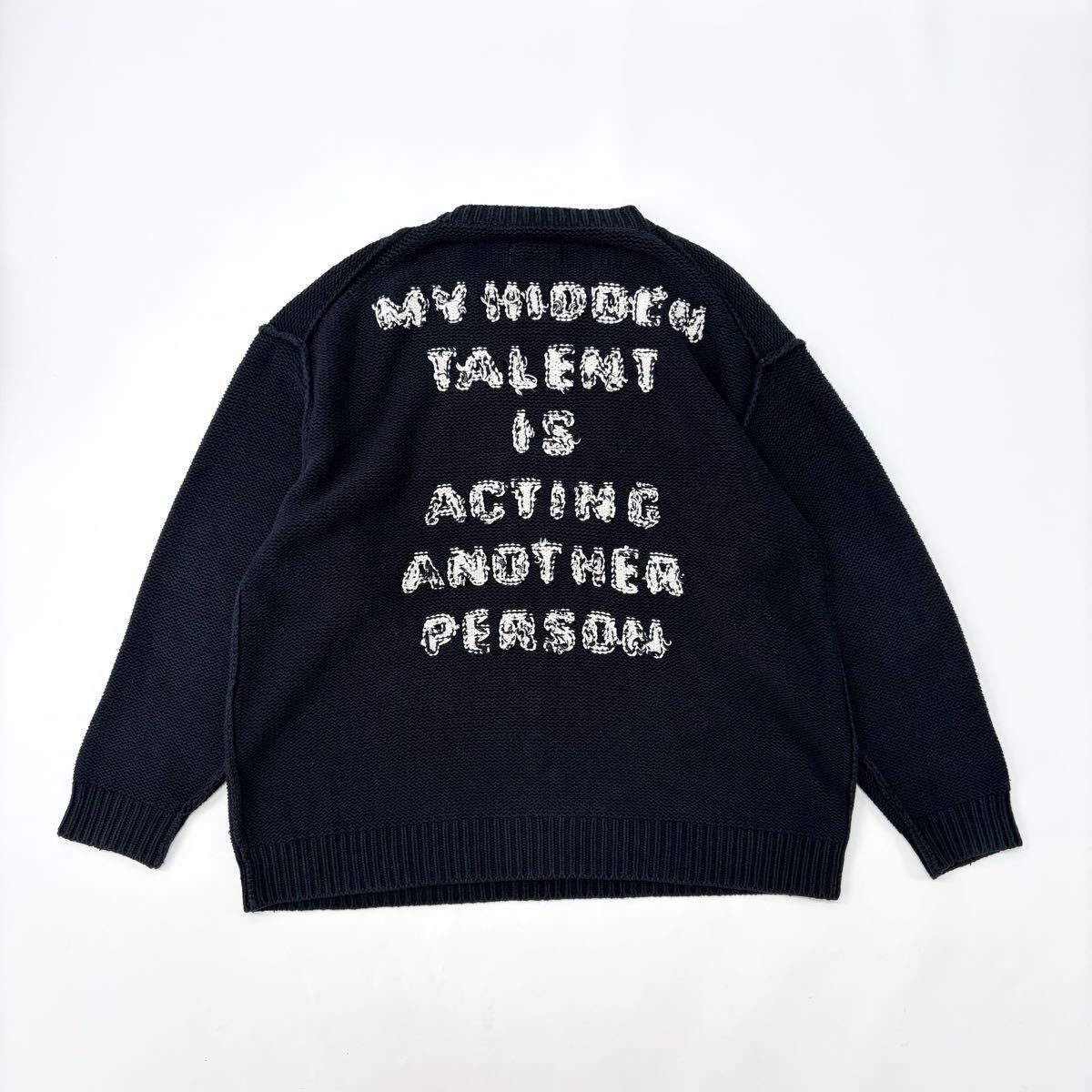 20ss 2020 doublet ダブレット ACTING SOMEONE KNITEWEAR オーバー 