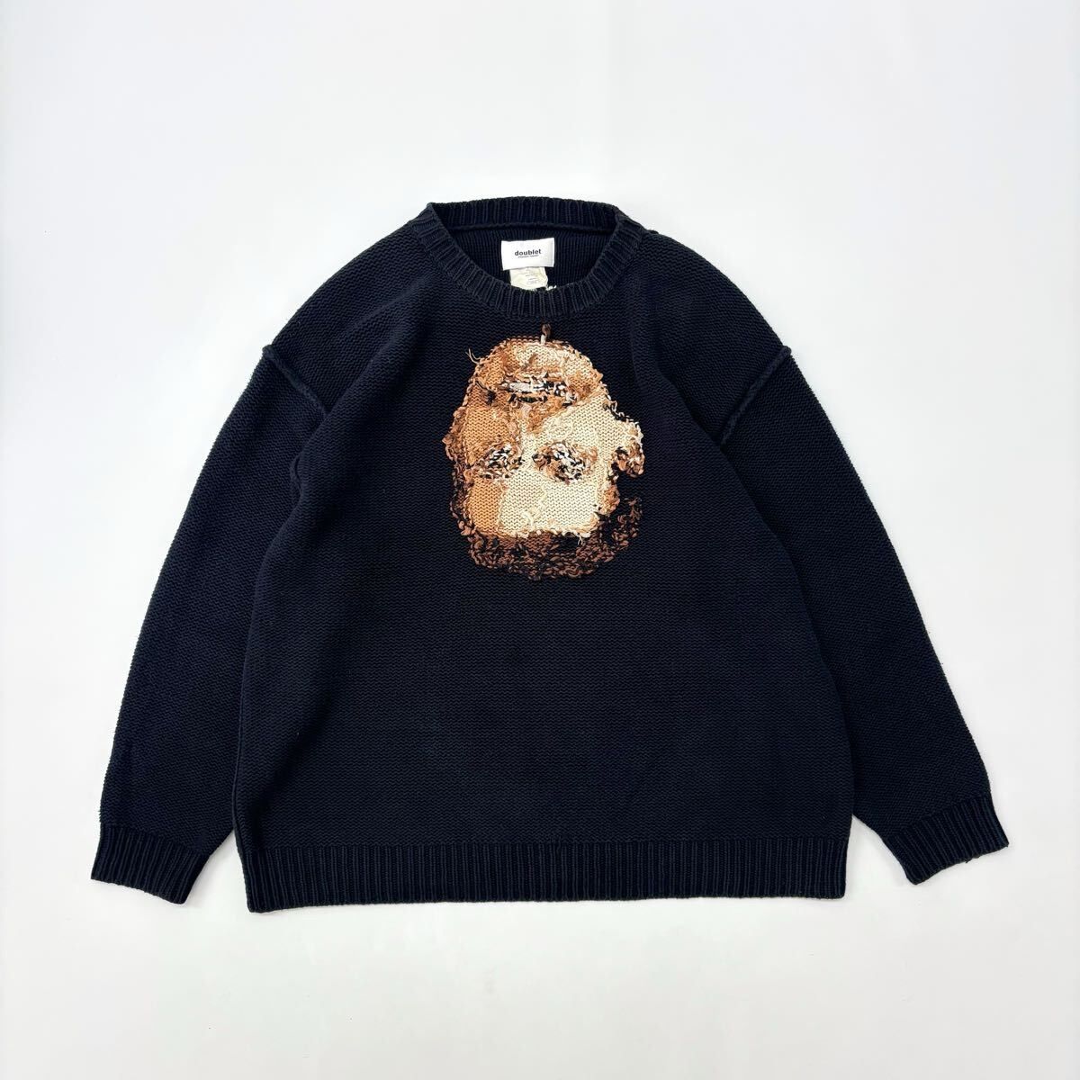 20ss 2020 doublet ダブレット ACTING SOMEONE KNITEWEAR オーバー