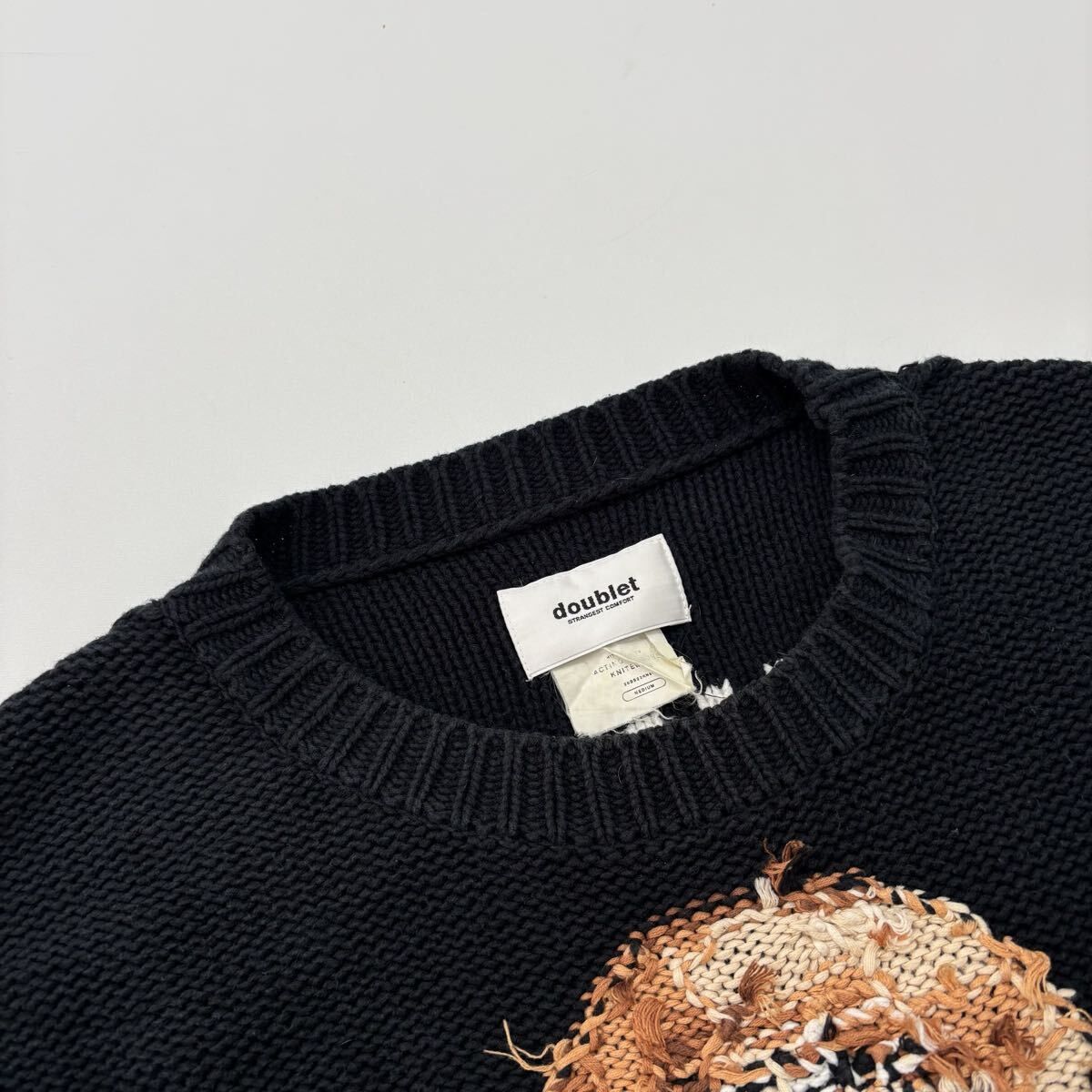 20ss 2020 doublet ダブレット ACTING SOMEONE KNITEWEAR オーバー 