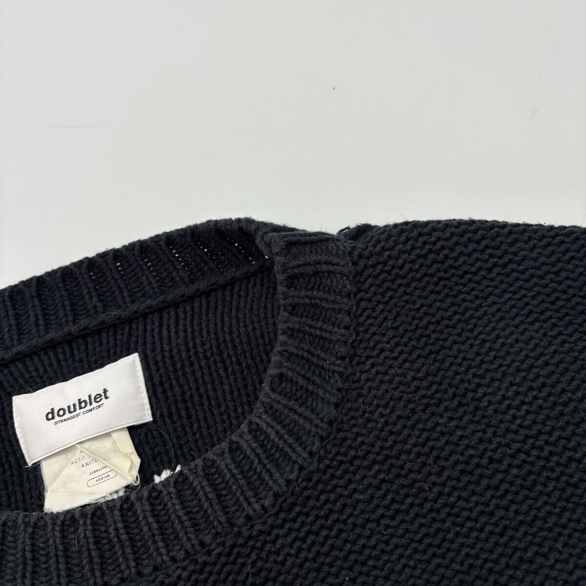 20ss 2020 doublet ダブレット ACTING SOMEONE KNITEWEAR オーバー 