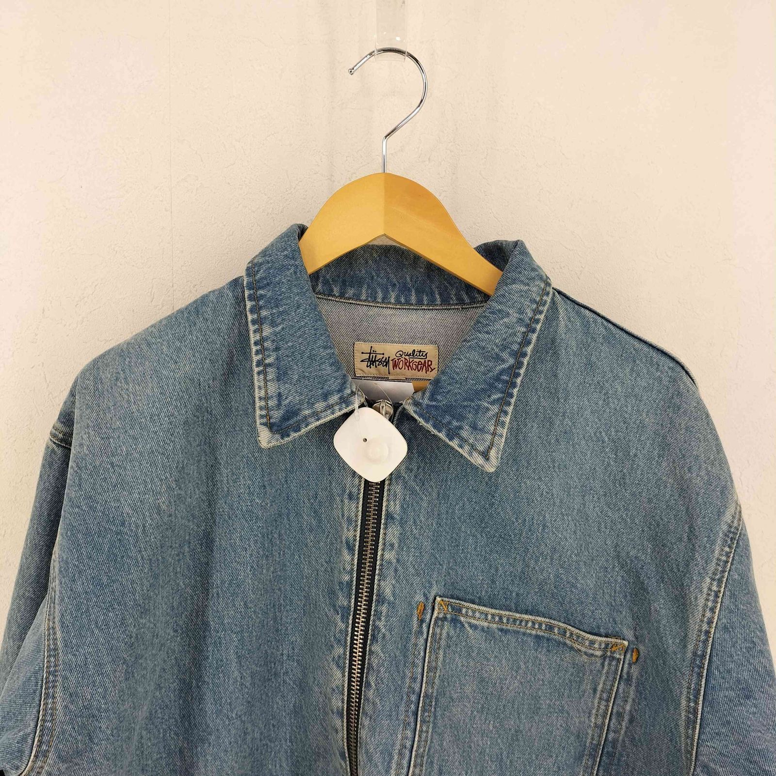 Stussy Workgear M デニムジャケット メンズ stussy workgear デニムジャケット