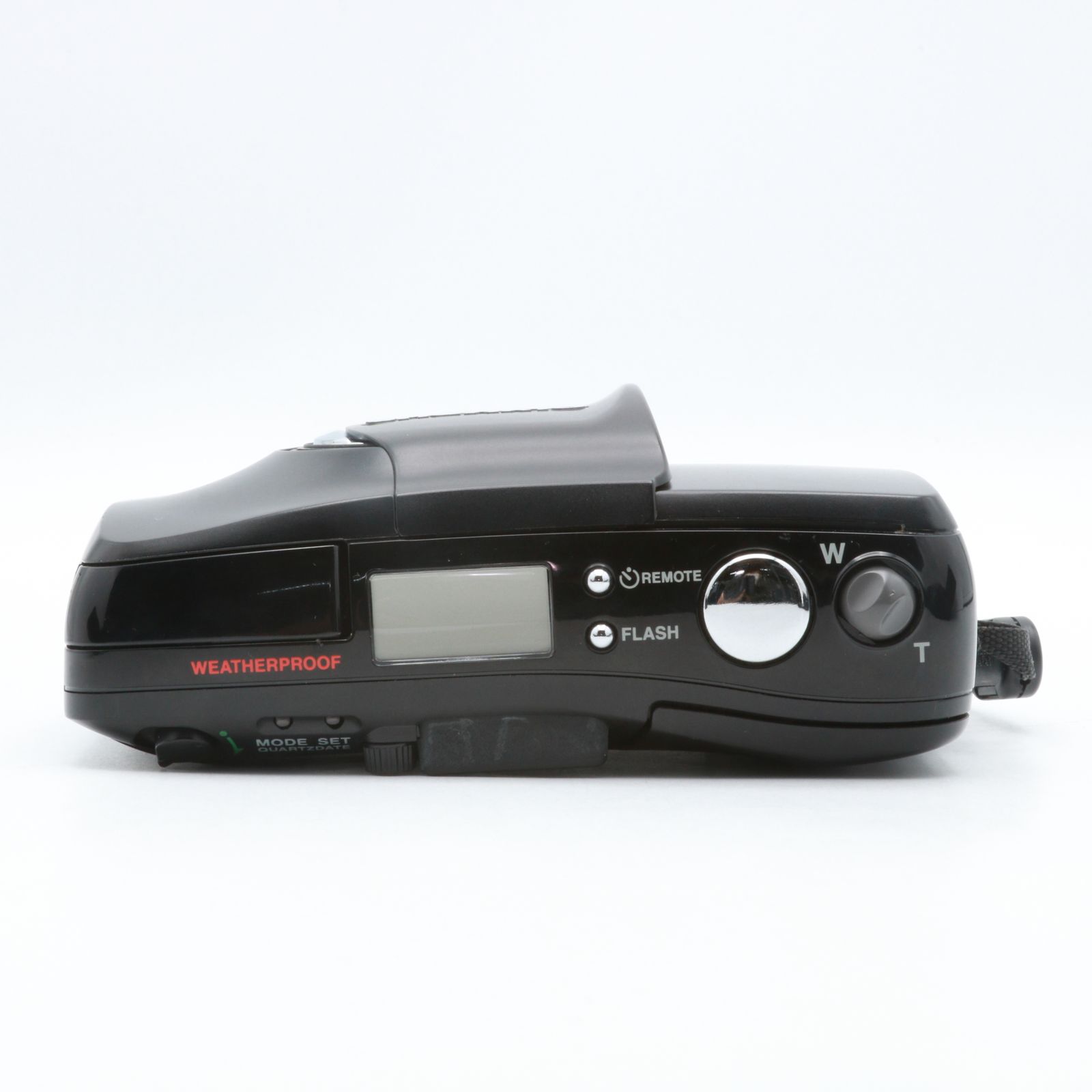 完動品】OLYMPUS μ ZOOM 105 ブラック フィルムカメラ 動作確認済み