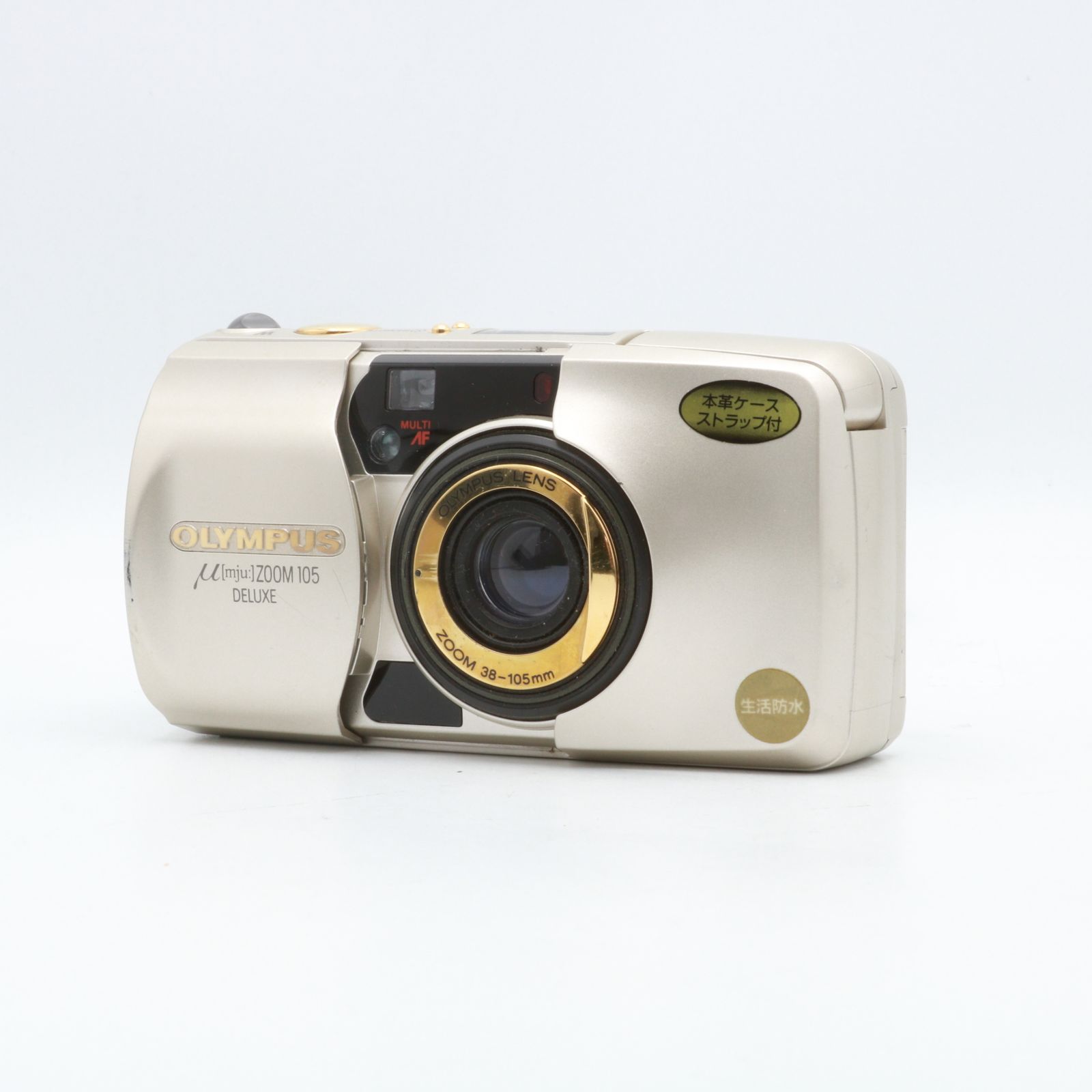 カメラ 【完動品】OLYMPUS μ ZOOM 105 DELUXE フィルムカメラ 動作確認済み カメラ 【完動品】OLYMPUS μ ZOOM 105 DELUXE フィルムカメラ 動作確認済み