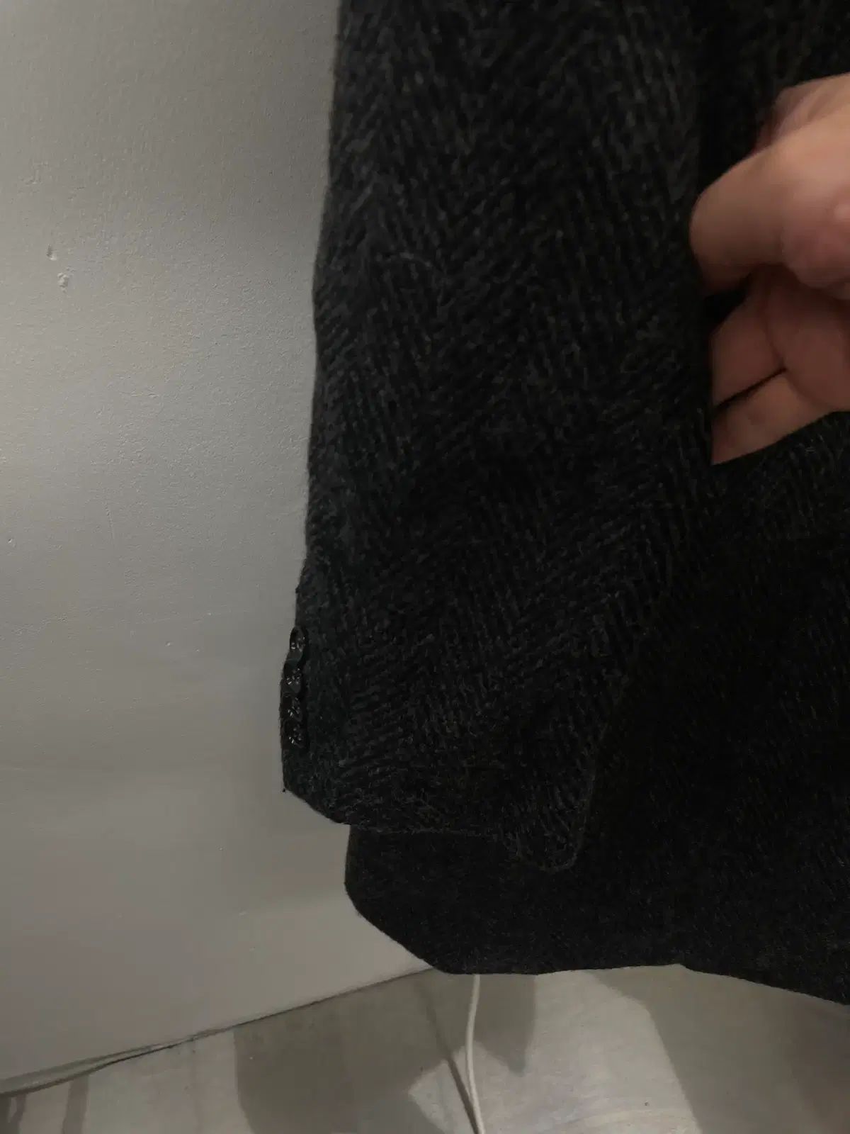 ヘリンボーン コート