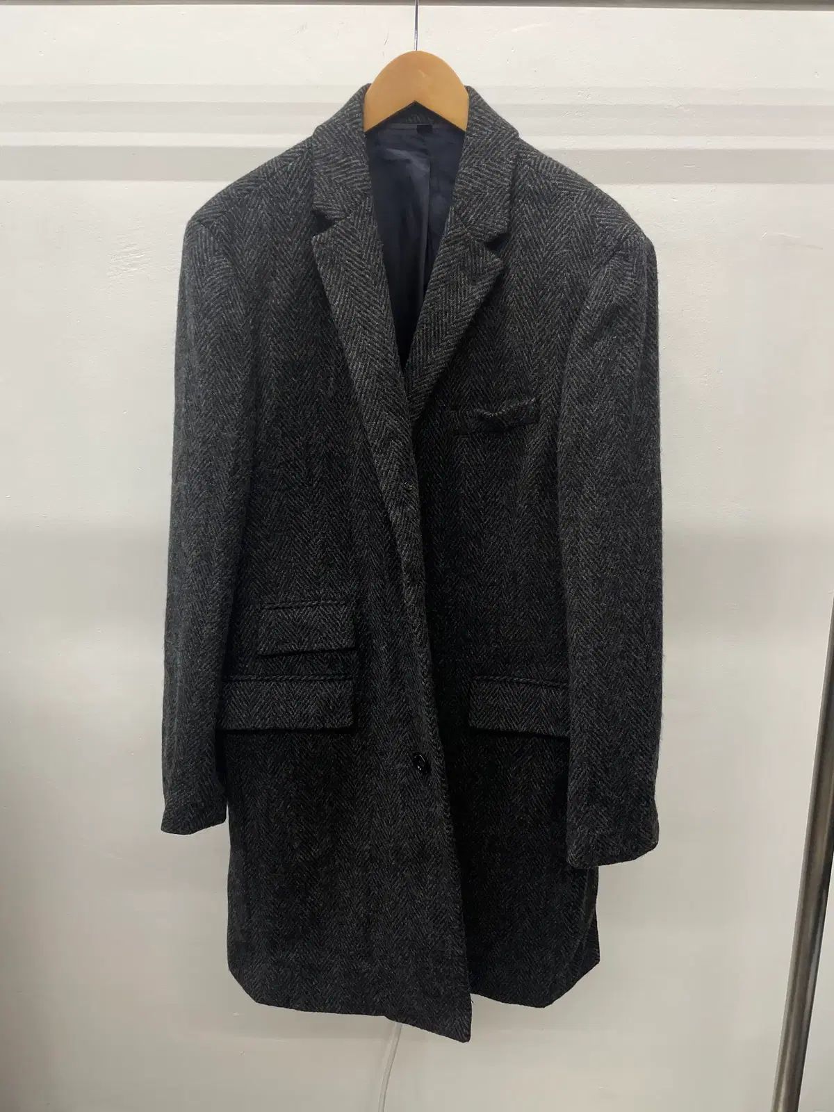 105 J Crew ジェイクルー ヨークシャー ツイード ヘリンボーン コート