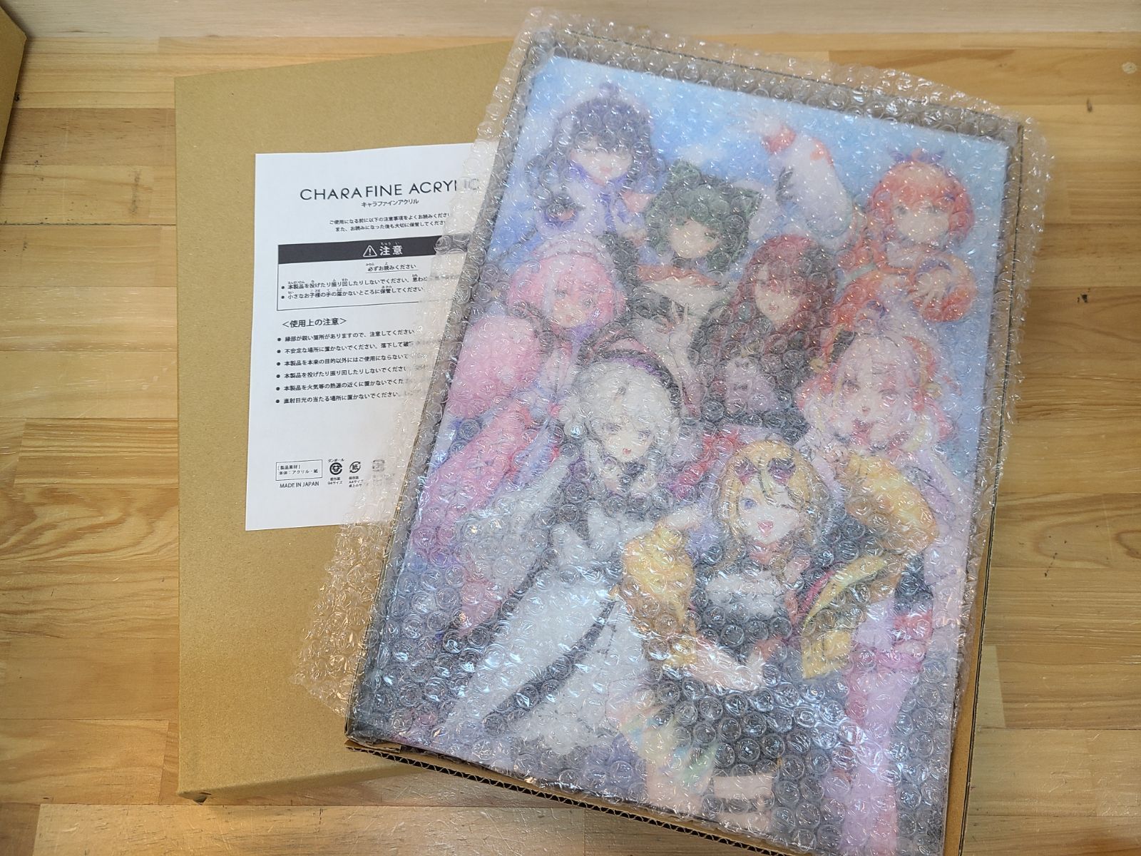 ミクストガールズ 1周年記念グッズ B 4 キャラファインアクリル Mixstgirls E 4312-001 78