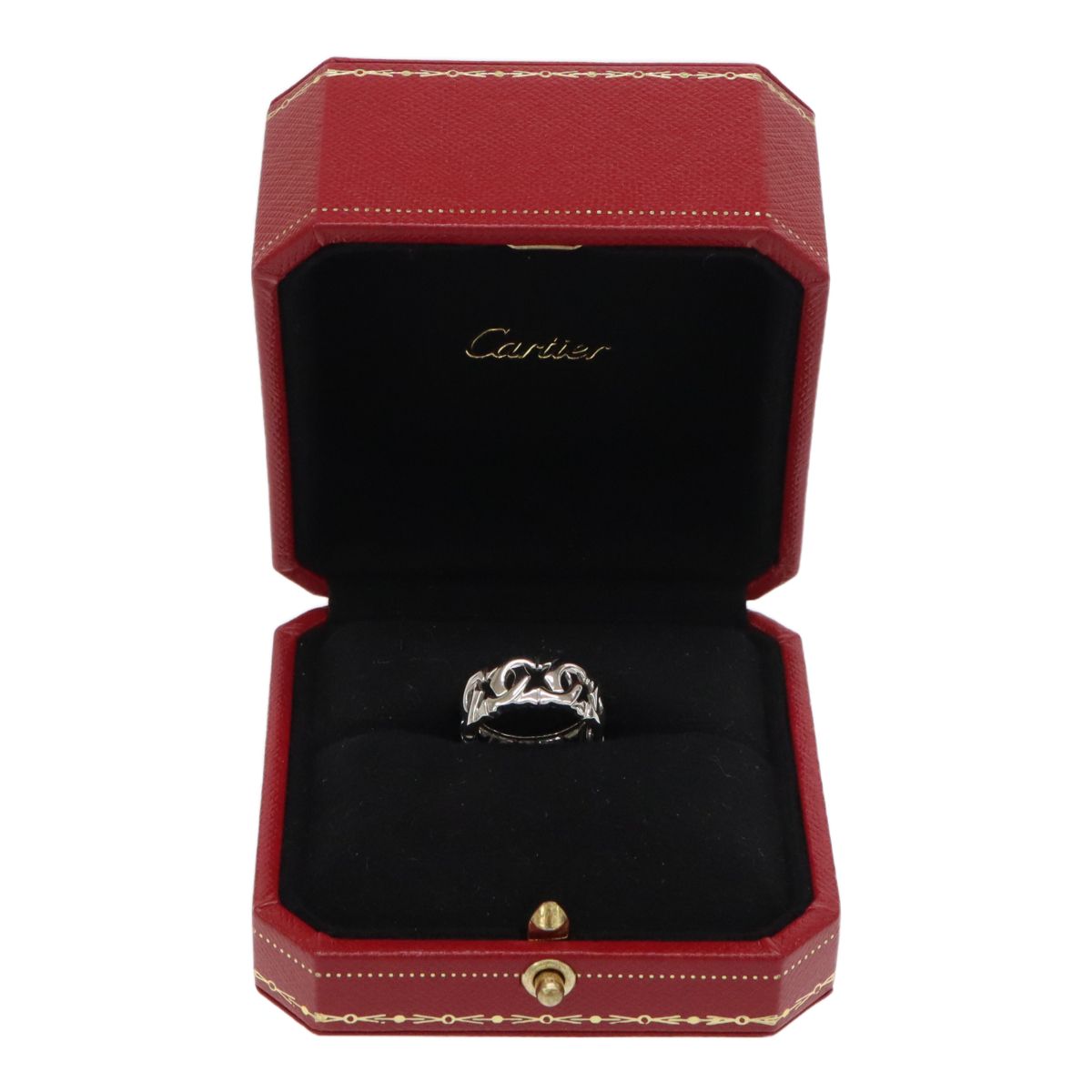 Cartier カルティエ 750WG 18金ホワイトゴールド K18 2C アントルラセ