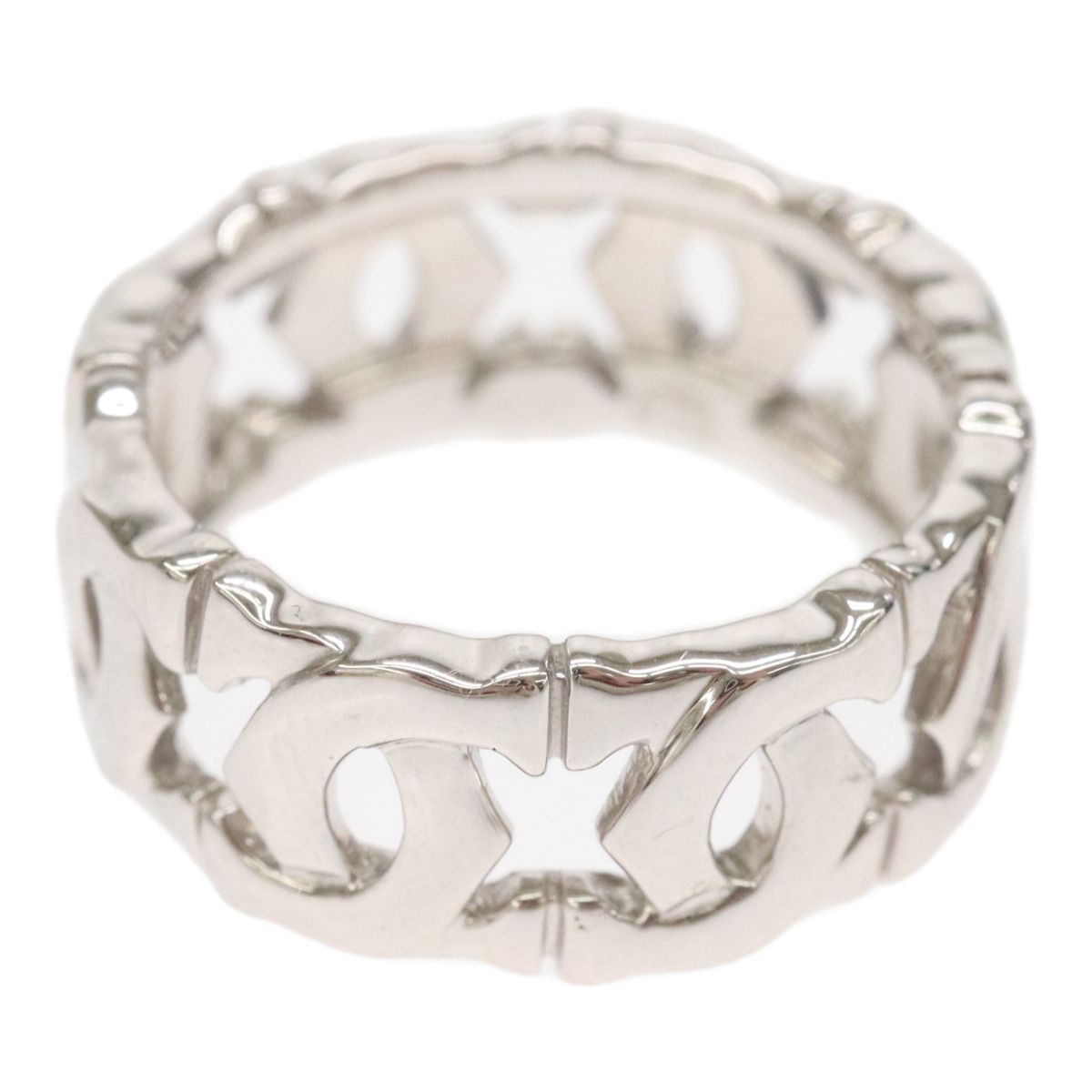 Cartier カルティエ 750WG 18金ホワイトゴールド K18 2C アントルラセ