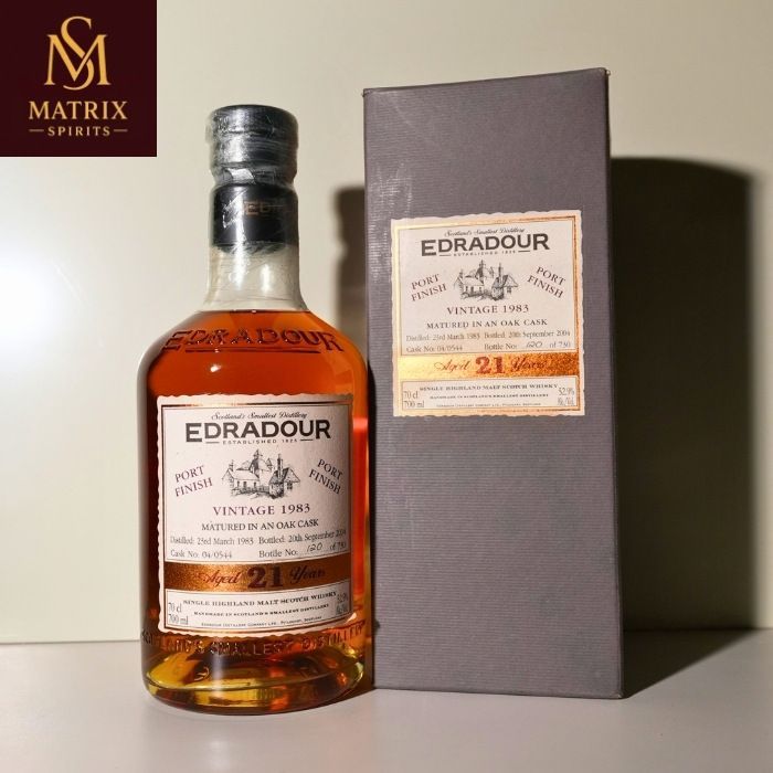 エドラダワー21年 1983 ポートカスク 700ml - メルカリ