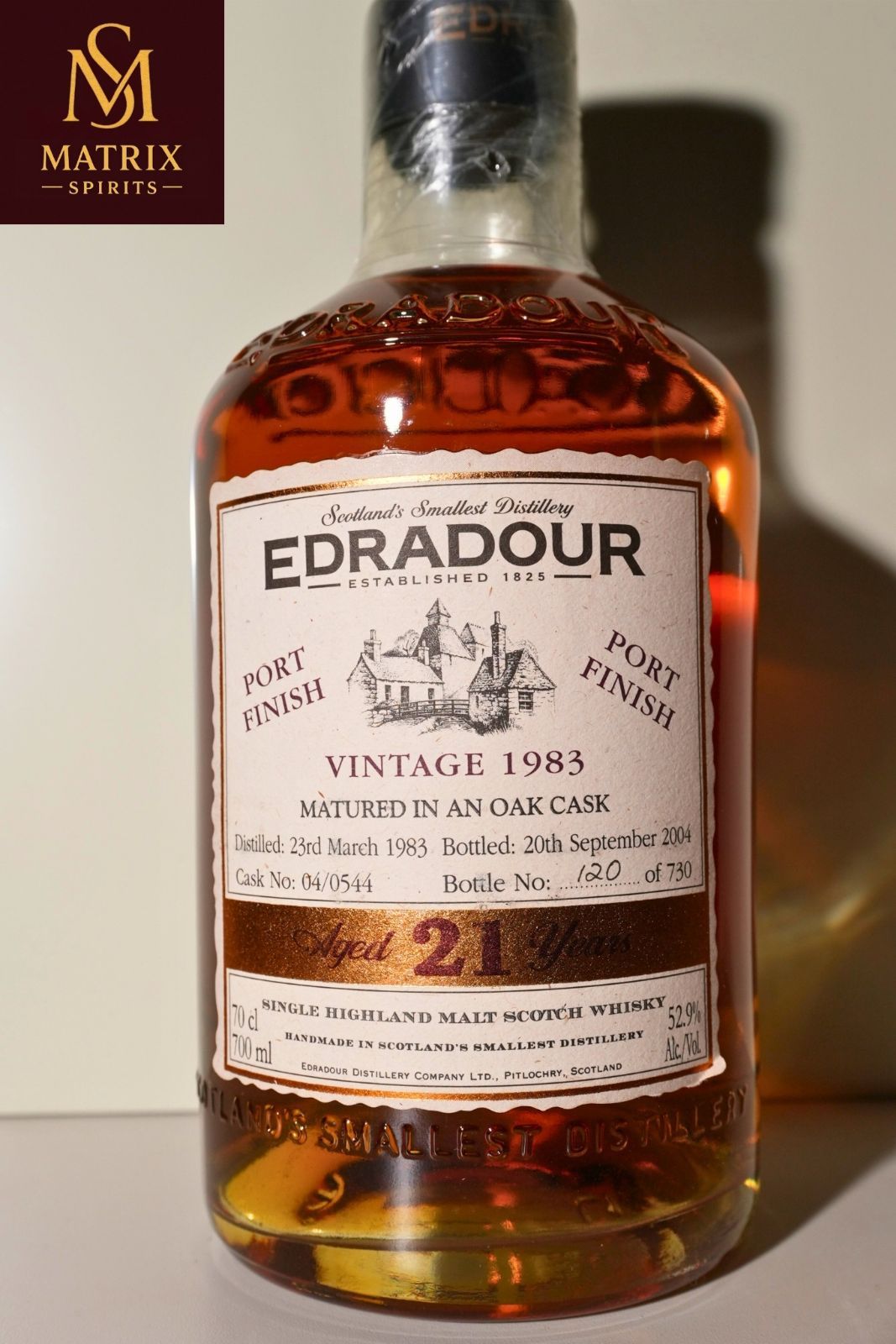 エドラダワー　21 エドラダワー21年 1983 ポートカスク 700ml - メルカリ
