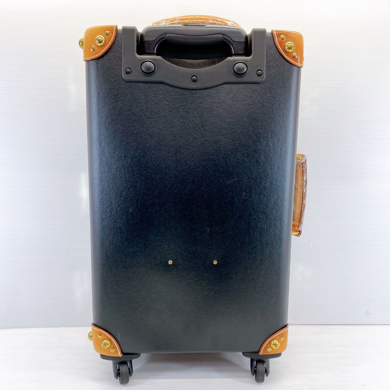 HOKUTAN レザーキャリーバッグ スーツケース allure M 約38 L タグ付き♥品 ブラック