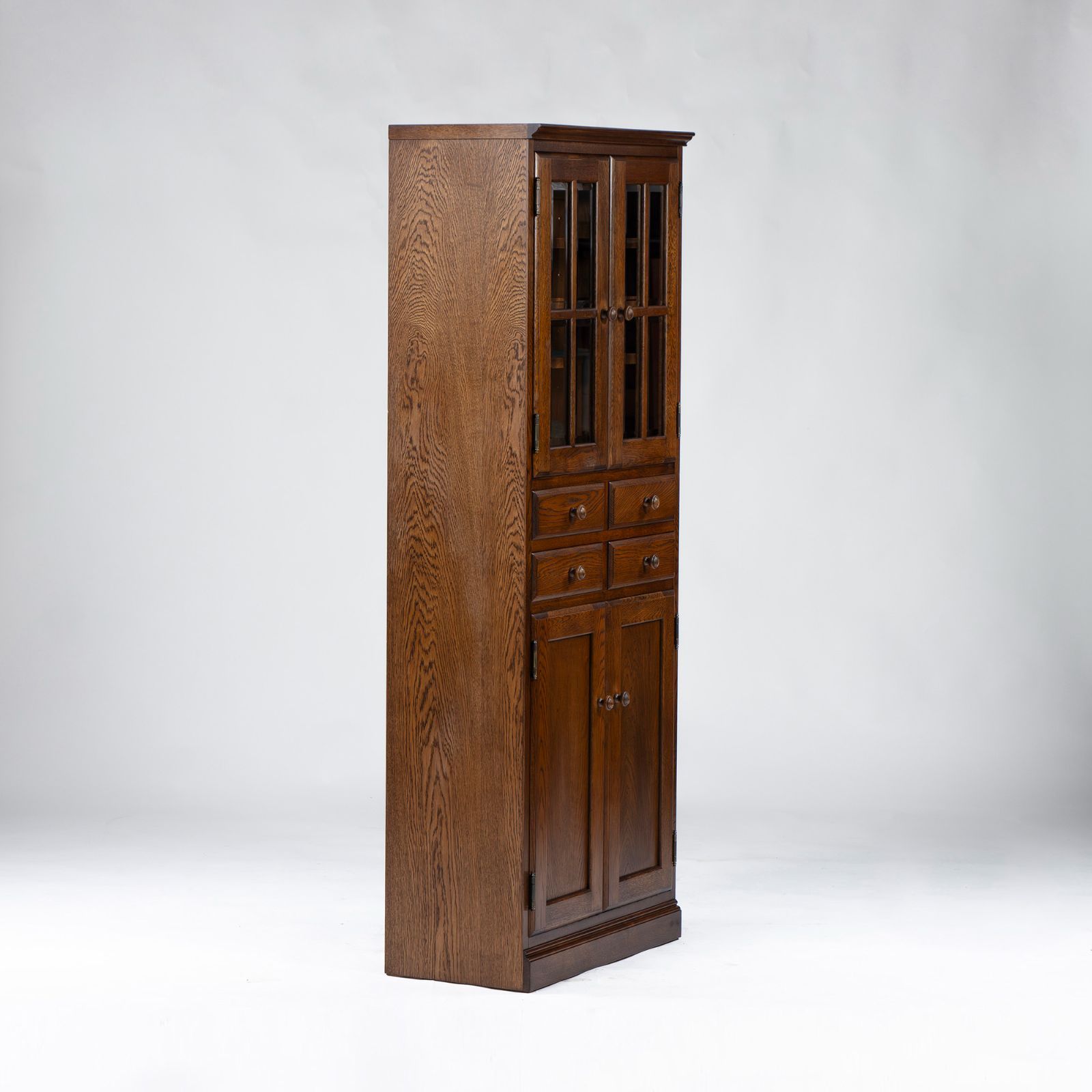 食器棚 葉山ガーデン HAYAMA Classic カップボード オーク材 幅65 棚板