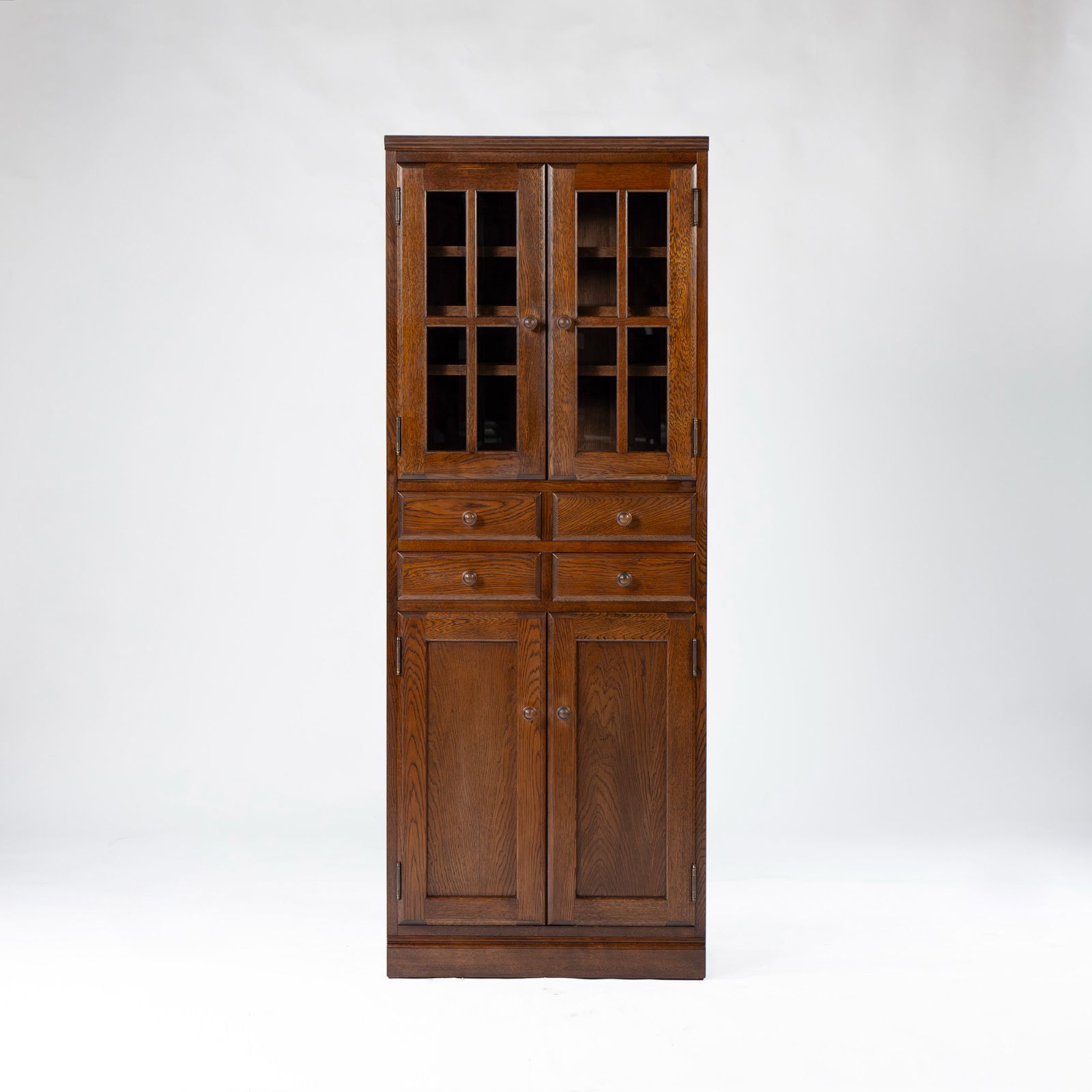 食器棚 葉山ガーデン HAYAMA Classic カップボード オーク材 幅65 棚板