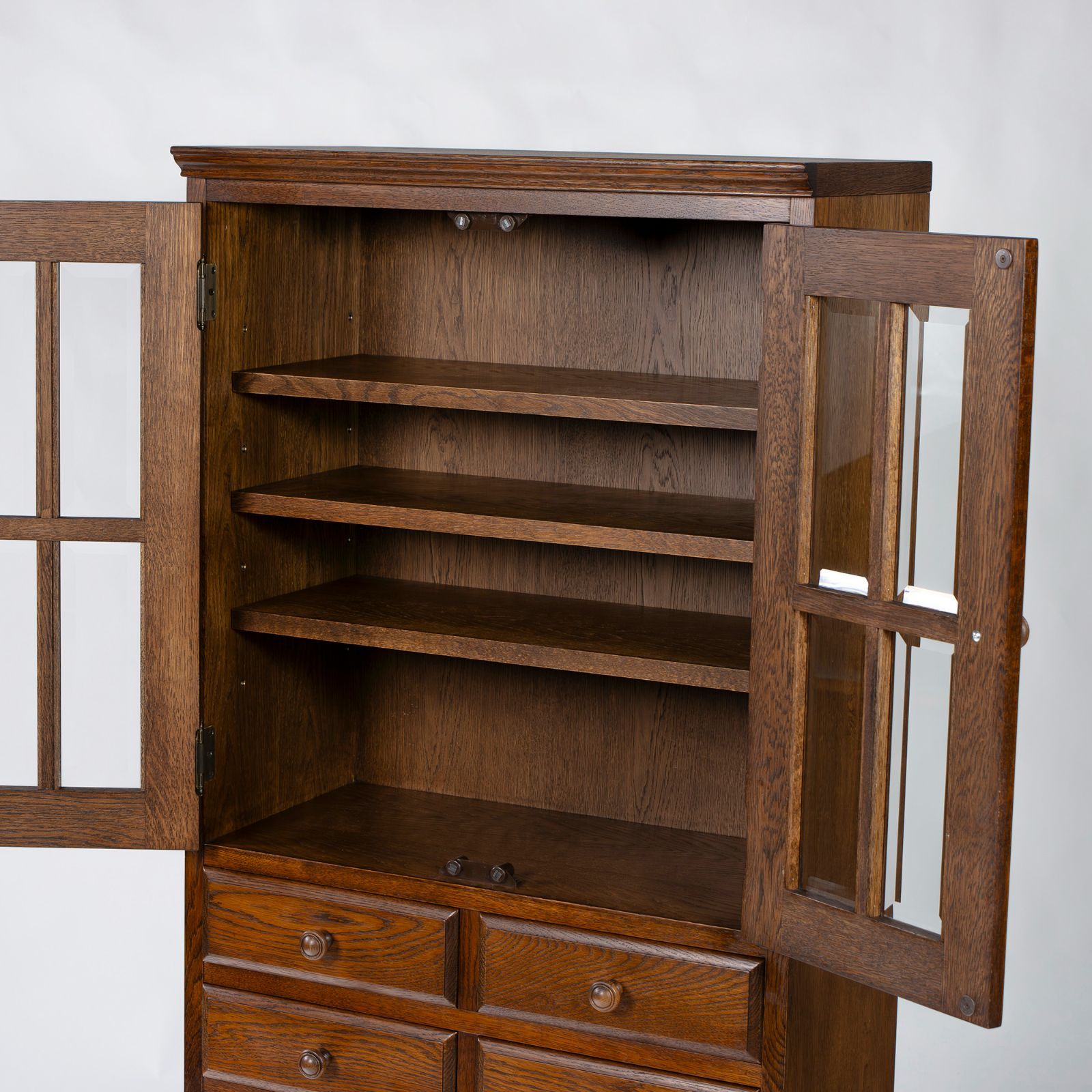 食器棚 葉山ガーデン HAYAMA Classic カップボード オーク材 幅65 棚板