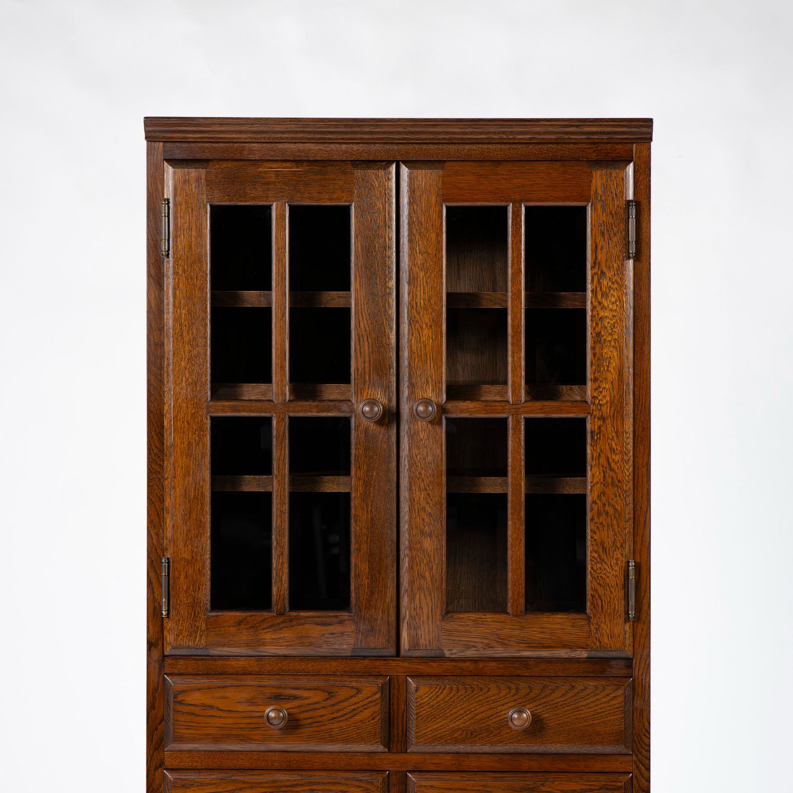 今月末まで！葉山ガーデン　食器棚　オーク材　カップボード 食器棚 葉山ガーデン HAYAMA Classic カップボード オーク材 幅65 棚板