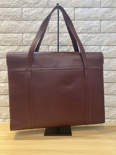 極美品 カルティエ Cartier マスト トートバッグ ボルドー A4収納可